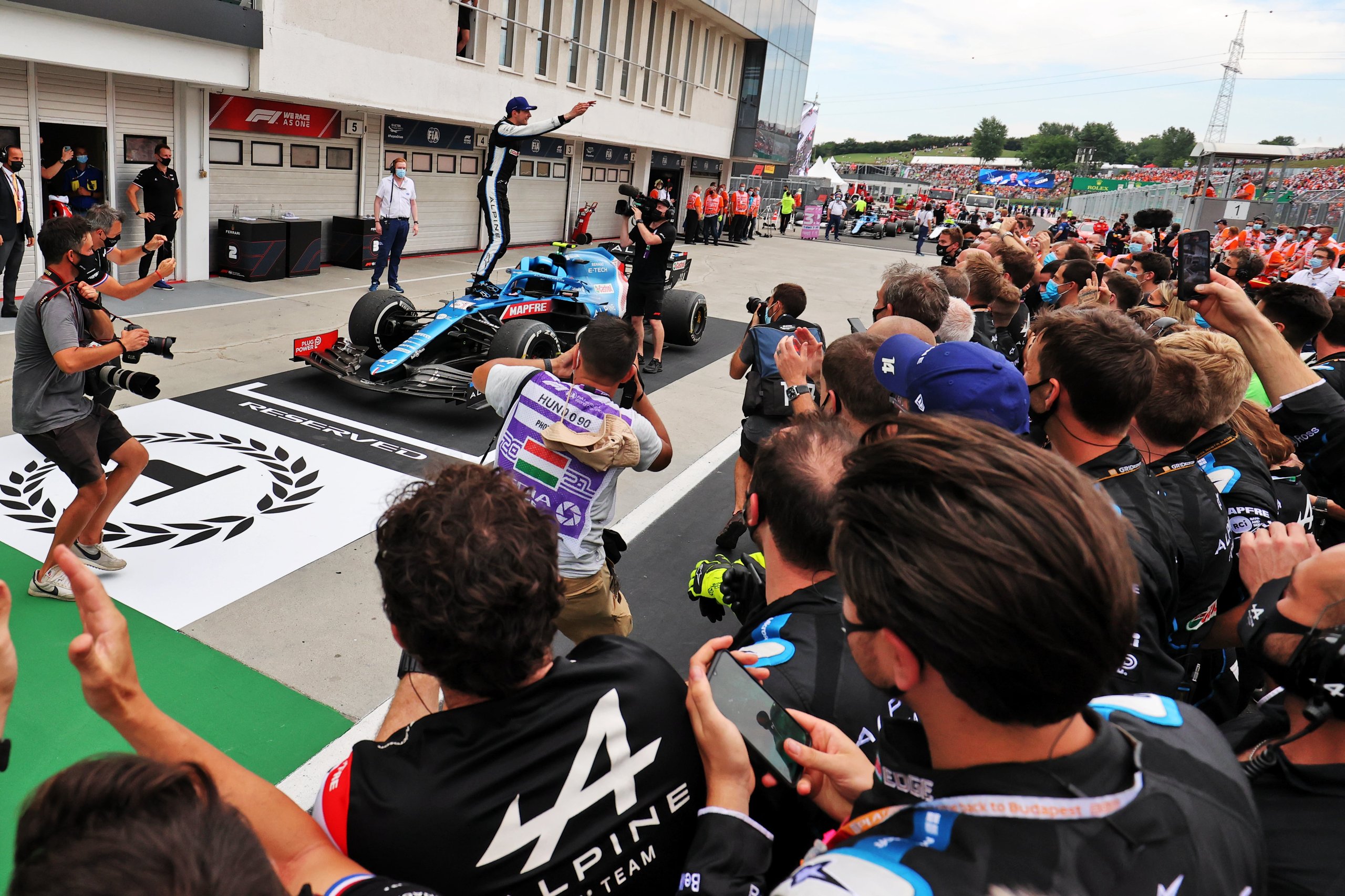 Alpine F1 Racing Victoire Esteban Ocon Hongrie 2021 58 1 | Première Victoire Pour Esteban Ocon Et Alpine Grand Prix De Formule 1 De Hongrie