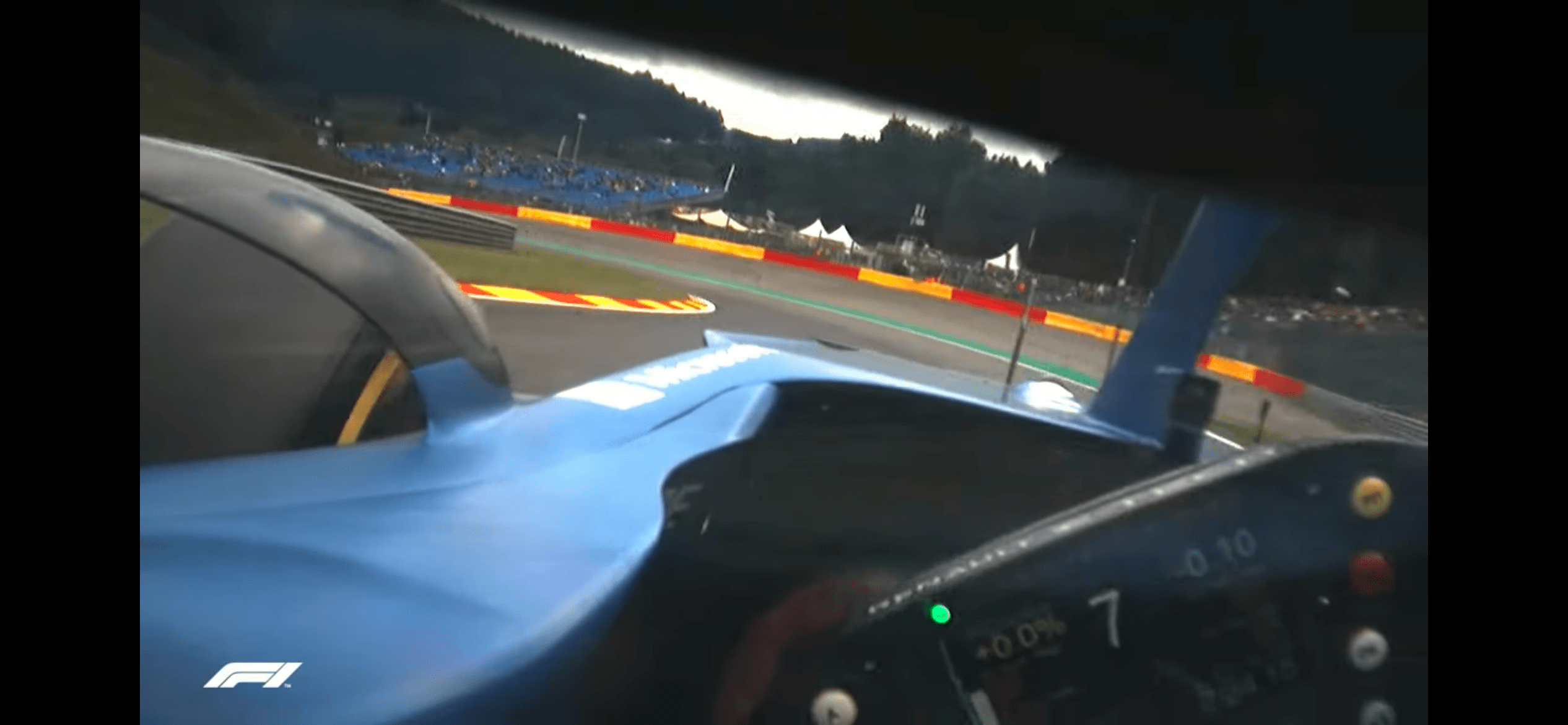 Alpine F1 Team : Vue Cockpit De L'A521 Avec Les Yeux De Fernando Alonso À Spa 3 Img 0232 | Alpine F1 Team : Vue Cockpit De L'A521 Avec Les Yeux De Fernando Alonso À Spa