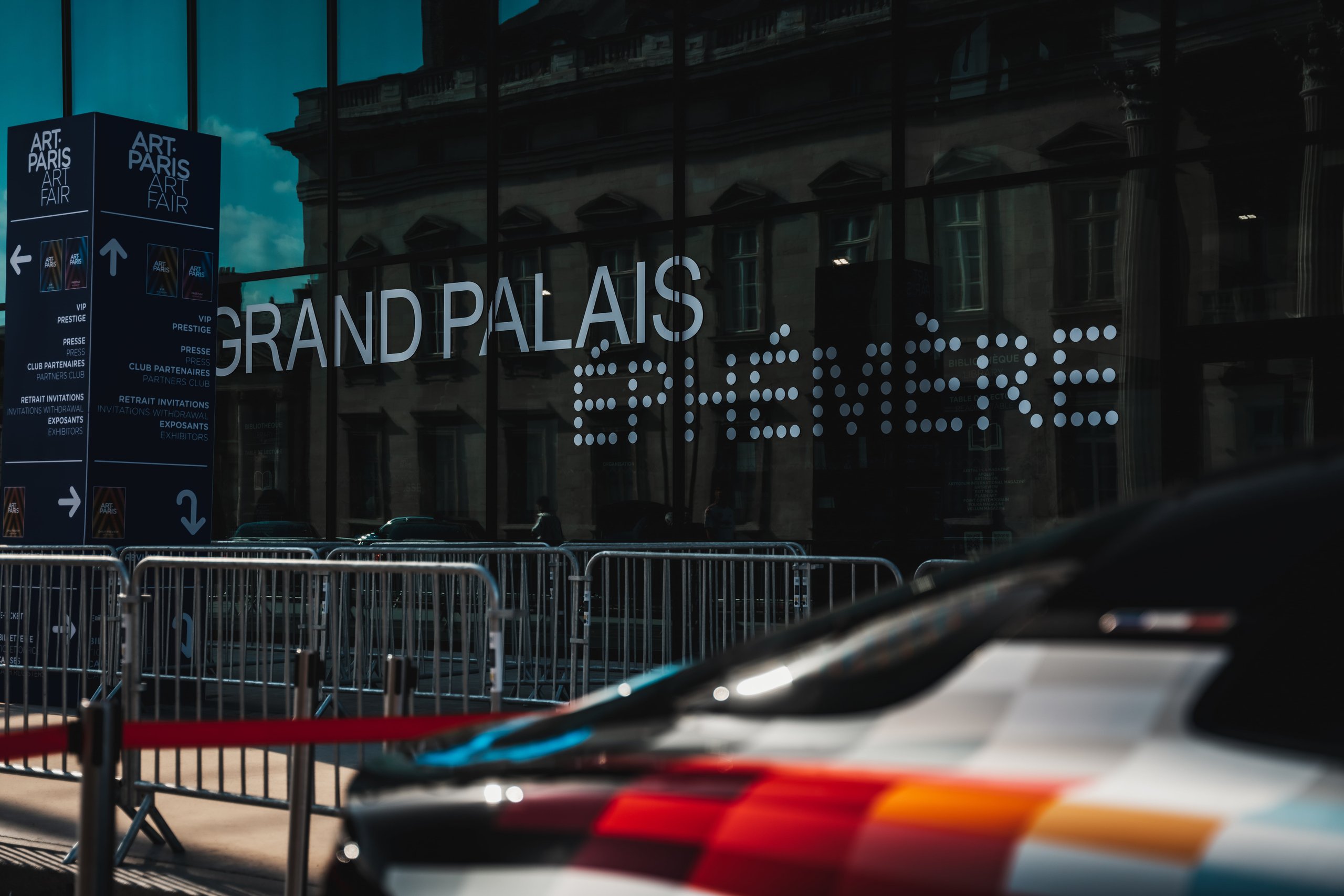 A La Rencontre De L'Alpine A110 X Felipe Pantone Au Art Paris 22 A110 X Felipe Pantone