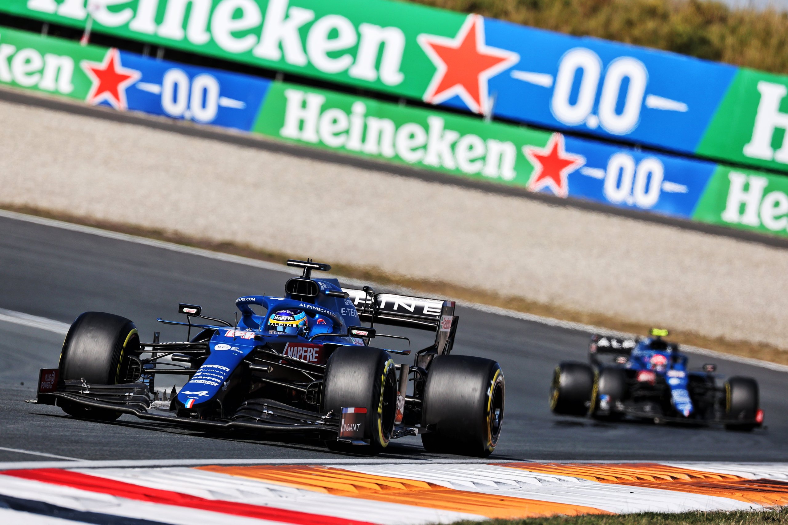 Alpine F1 Team A521 Zandvoort Alonso Ocon 2021
