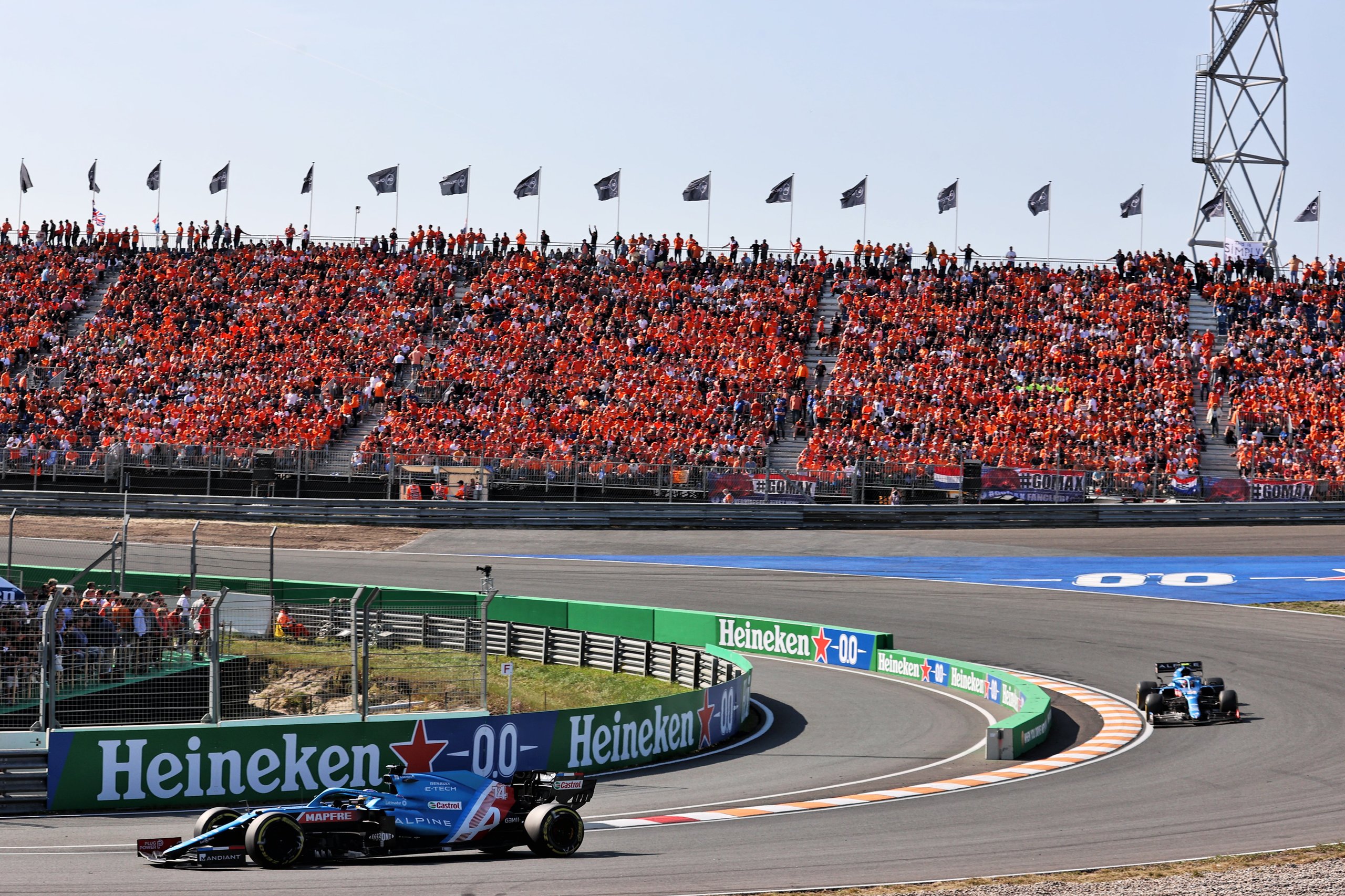 Alpine F1 Team A521 Zandvoort Alonso Ocon 2021 12 | Alpine F1 Team Et Fernando Alonso Atteignent La P6 À Zandvoort