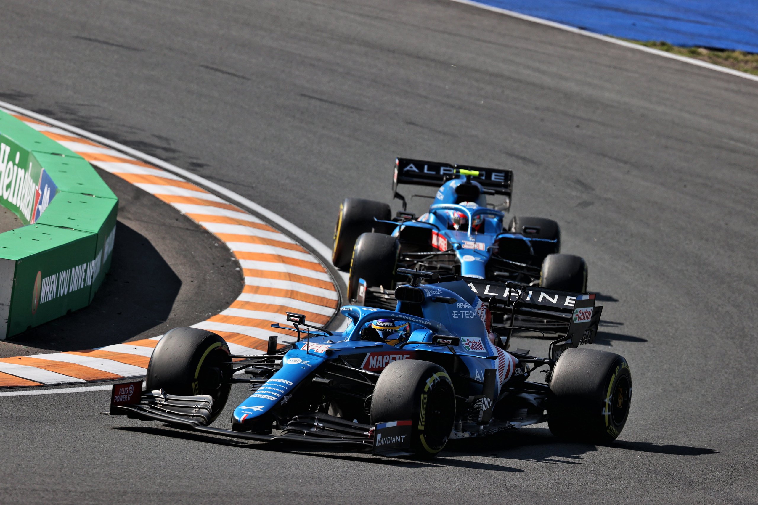 Alpine F1 Team A521 Zandvoort Alonso Ocon 2021 13 | Alpine F1 Team Et Fernando Alonso Atteignent La P6 À Zandvoort