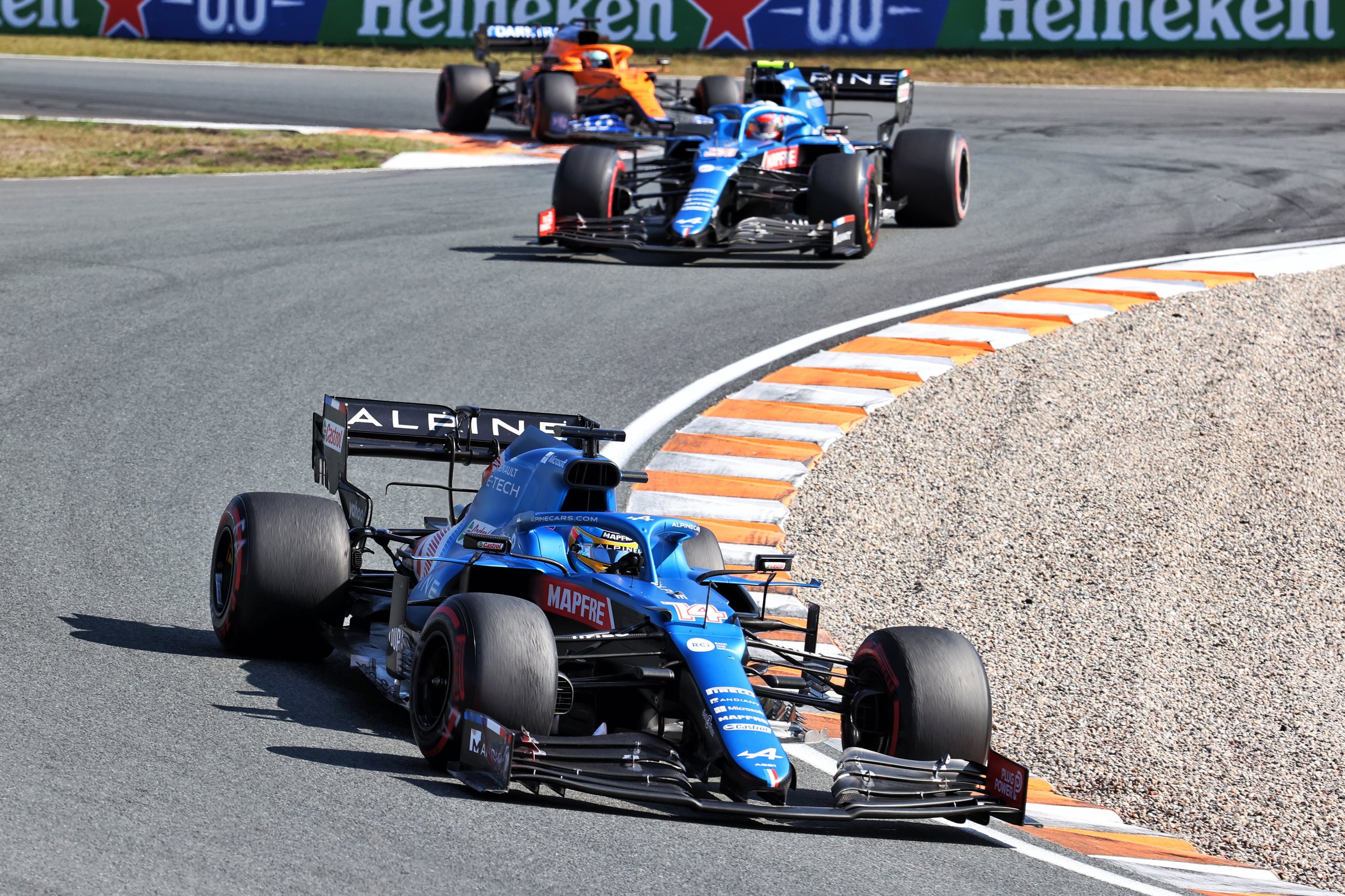Alpine F1 Team A521 Zandvoort Alonso Ocon 2021