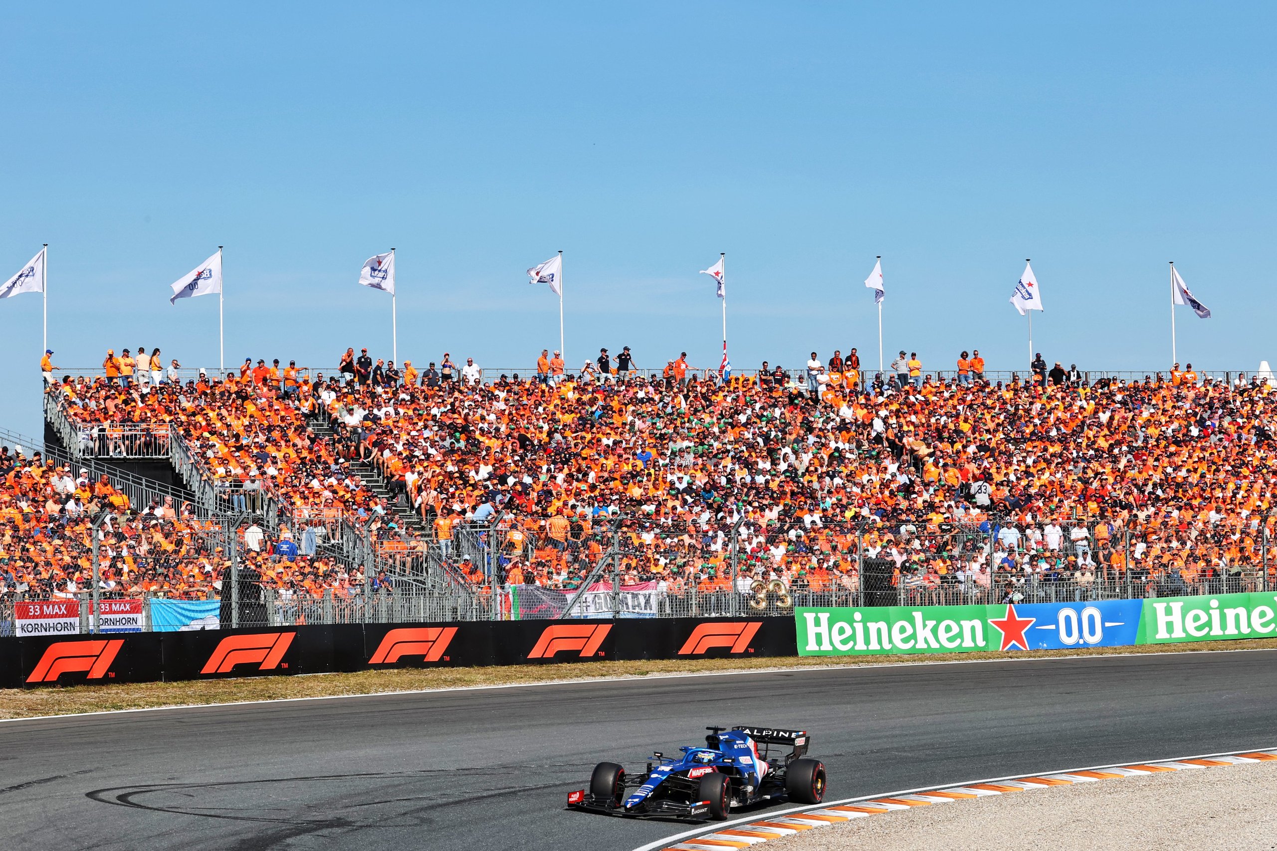 Alpine F1 Team A521 Zandvoort Alonso Ocon 2021 16 | Alpine F1 Team Et Fernando Alonso Atteignent La P6 À Zandvoort