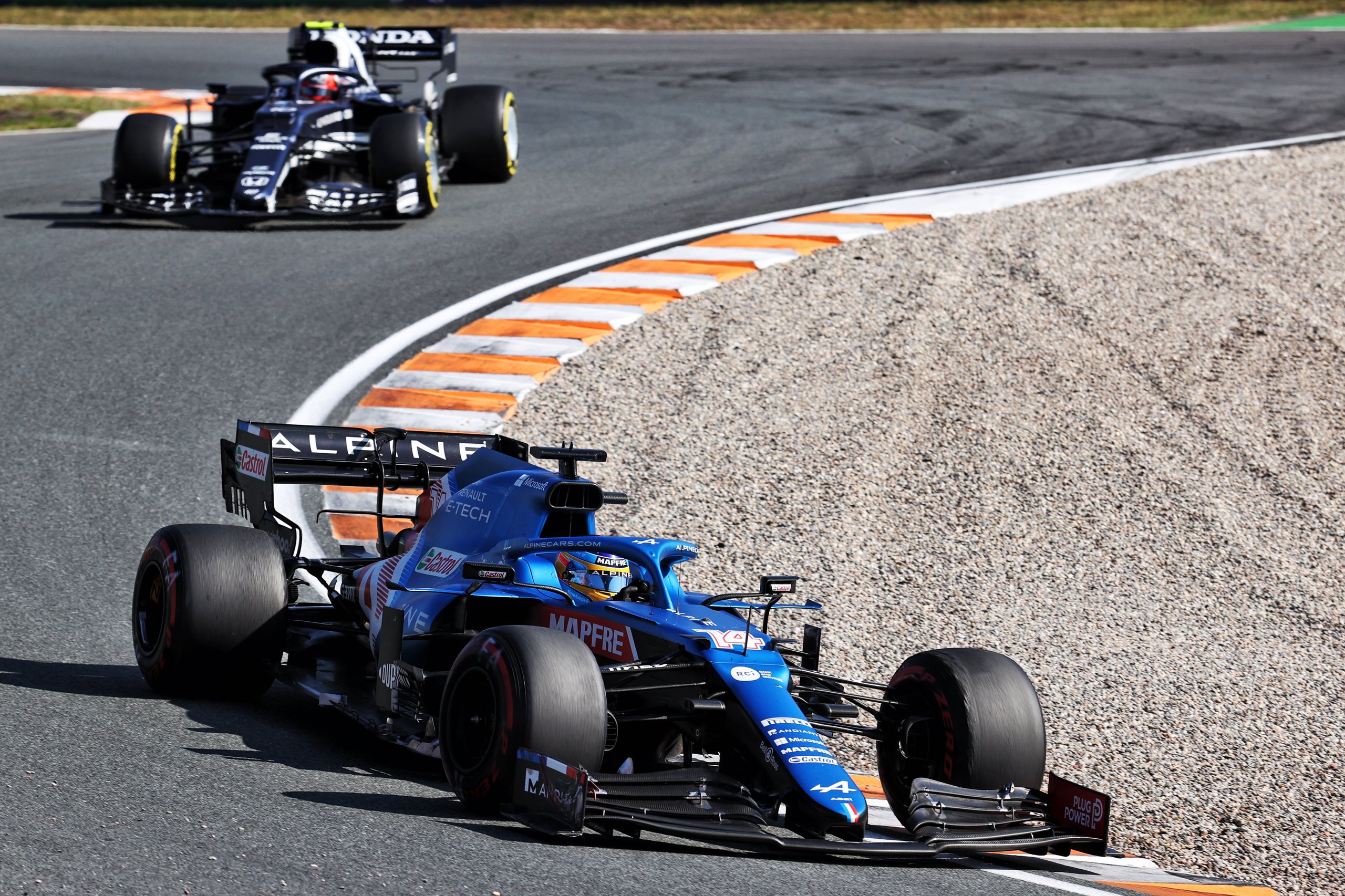 Alpine F1 Team A521 Zandvoort Alonso Ocon 2021