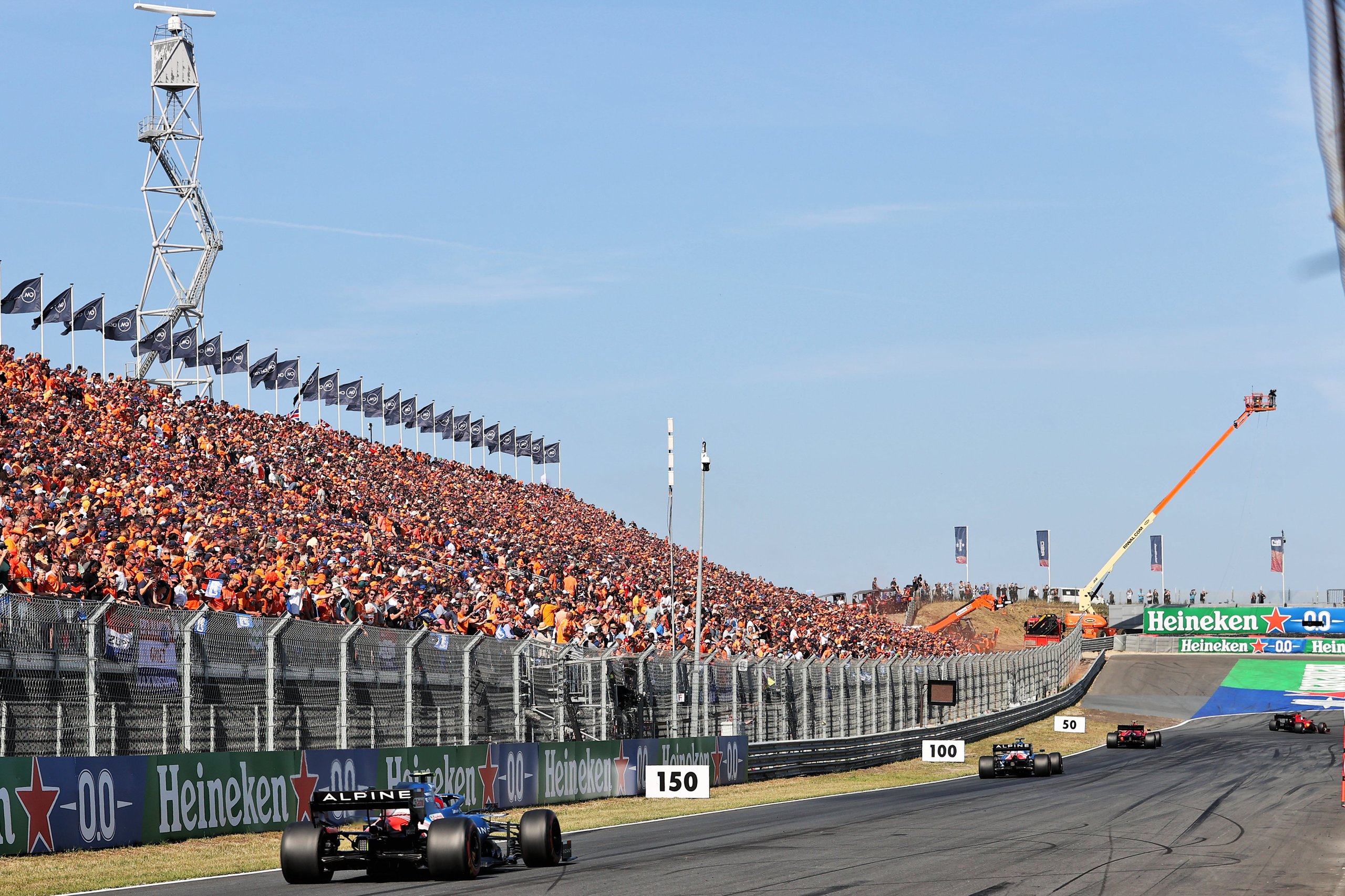 Alpine F1 Team A521 Zandvoort Alonso Ocon 2021 20 | Alpine F1 Team Et Fernando Alonso Atteignent La P6 À Zandvoort