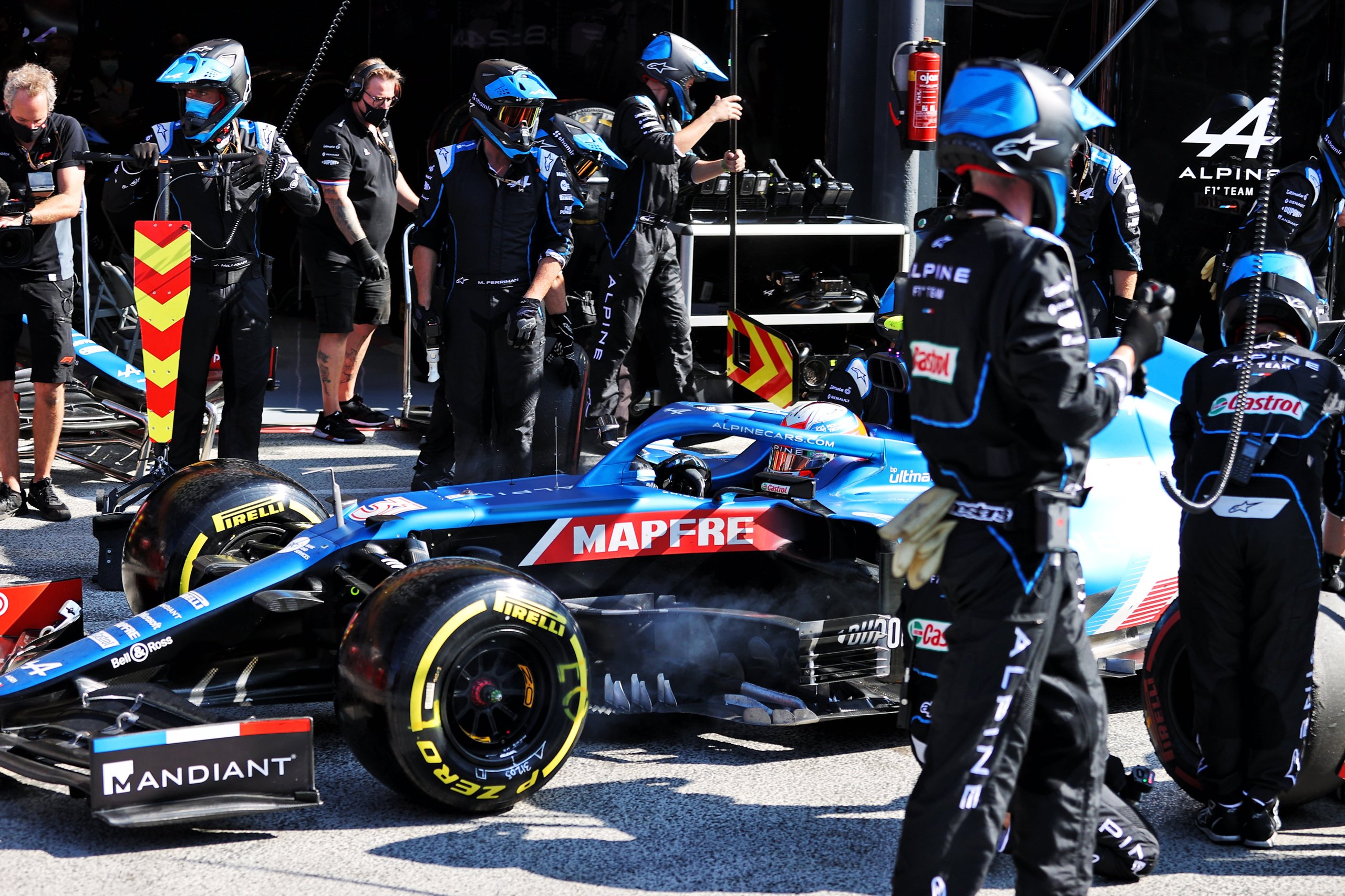Alpine F1 Team A521 Zandvoort Alonso Ocon 2021 22 | Alpine F1 Team Et Fernando Alonso Atteignent La P6 À Zandvoort
