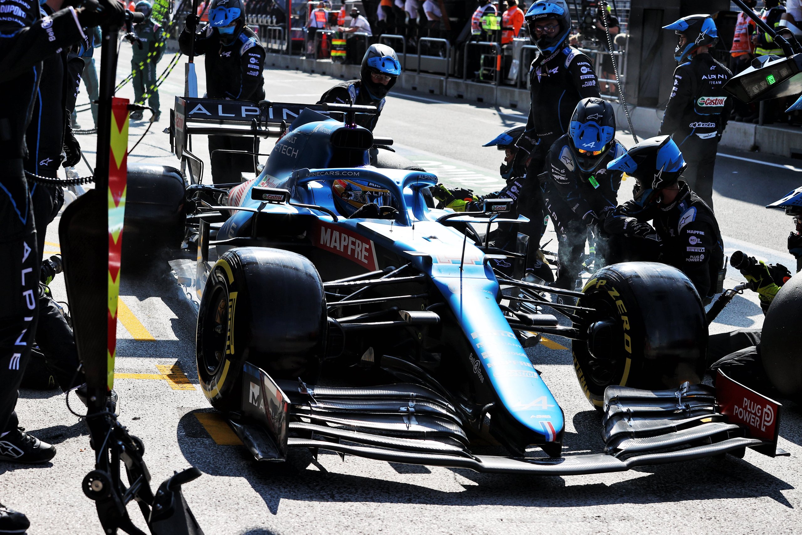 Alpine F1 Team A521 Zandvoort Alonso Ocon 2021 23 | Alpine F1 Team Et Fernando Alonso Atteignent La P6 À Zandvoort