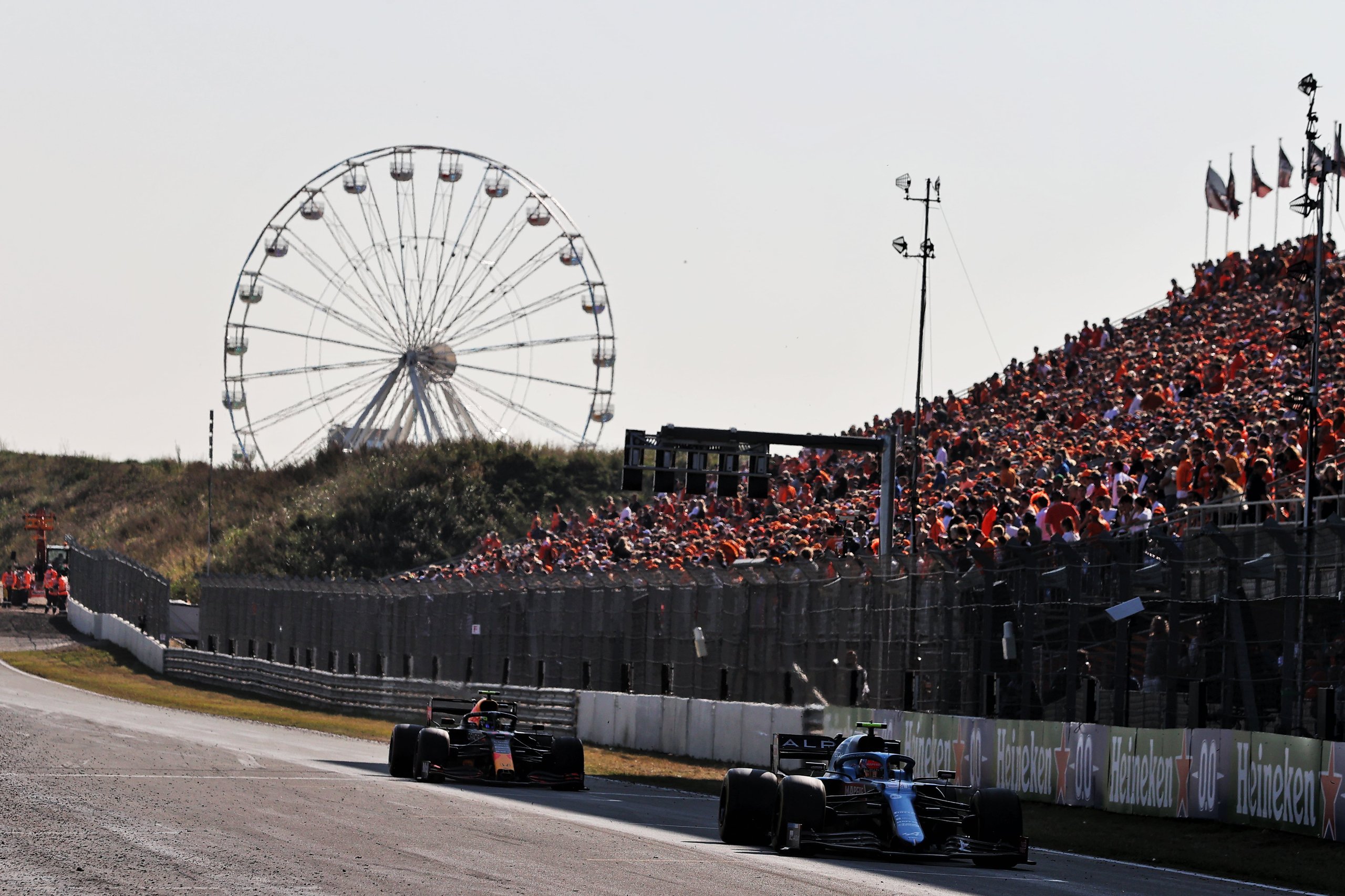 Alpine F1 Team A521 Zandvoort Alonso Ocon 2021 24 | Alpine F1 Team Et Fernando Alonso Atteignent La P6 À Zandvoort