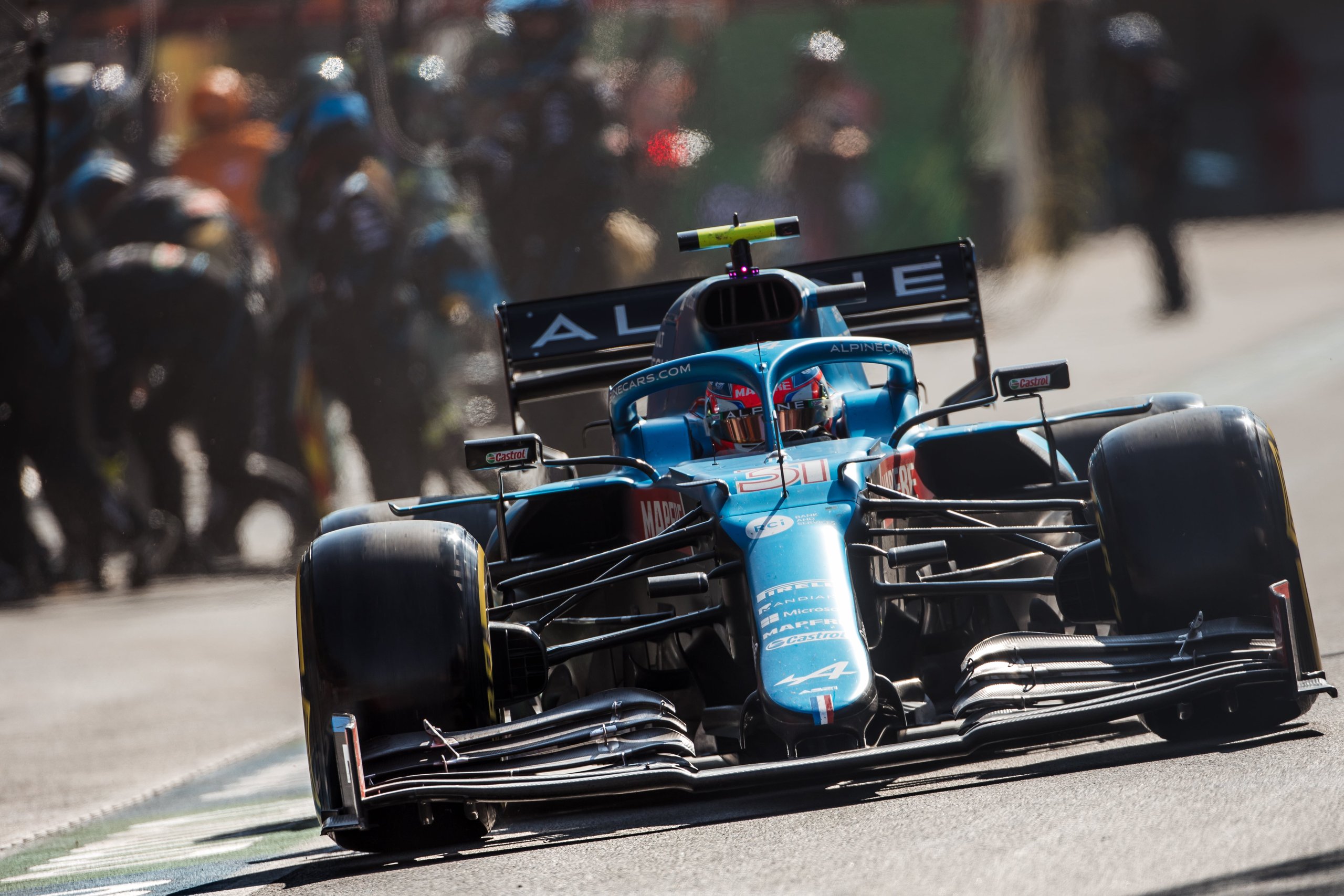 Alpine F1 Team A521 Zandvoort Alonso Ocon 2021 29 | Alpine F1 Team Et Fernando Alonso Atteignent La P6 À Zandvoort
