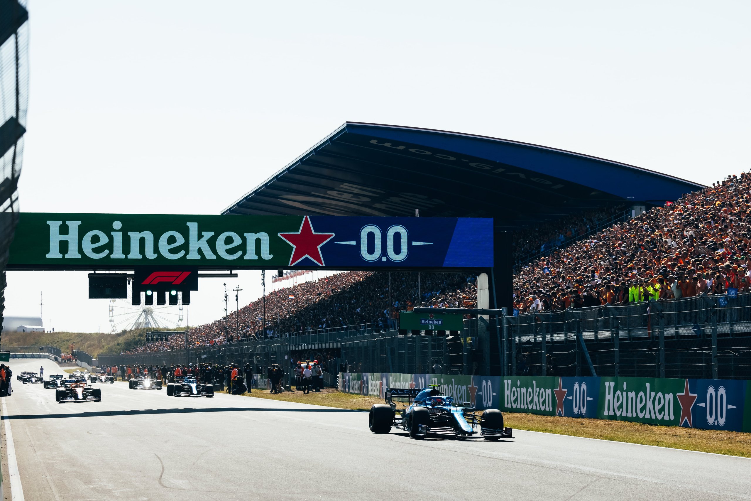Alpine F1 Team A521 Zandvoort Alonso Ocon 2021 31 | Alpine F1 Team Et Fernando Alonso Atteignent La P6 À Zandvoort