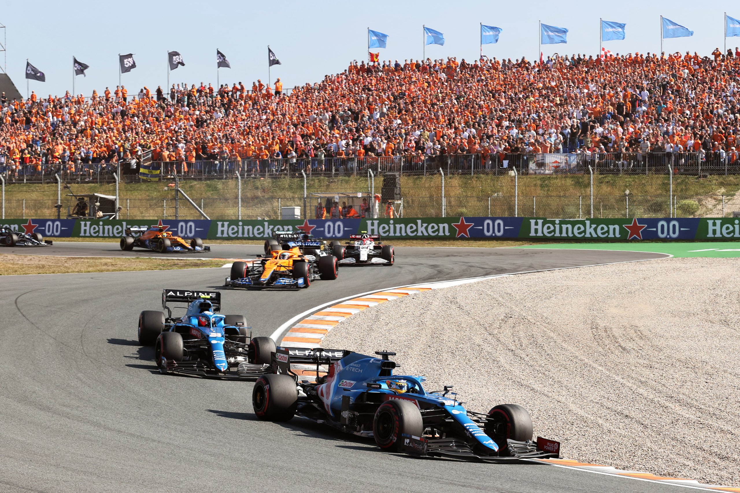 Alpine F1 Team A521 Zandvoort Alonso Ocon 2021 4 | Alpine F1 Team Et Fernando Alonso Atteignent La P6 À Zandvoort