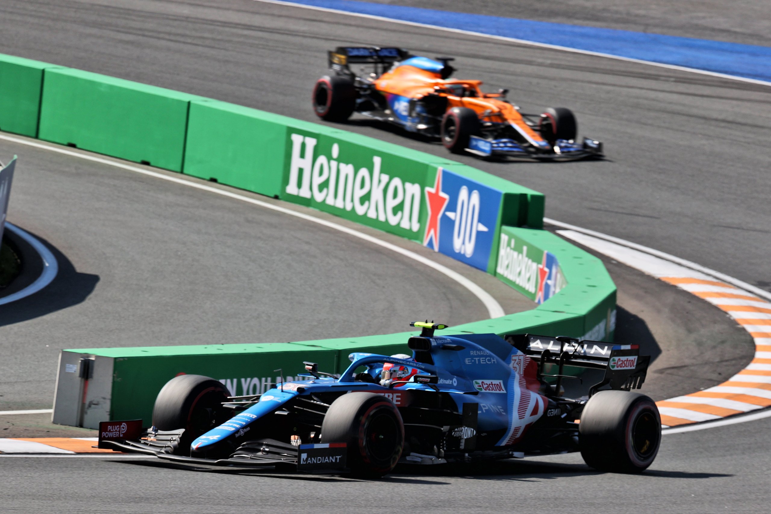 Alpine F1 Team A521 Zandvoort Alonso Ocon 2021
