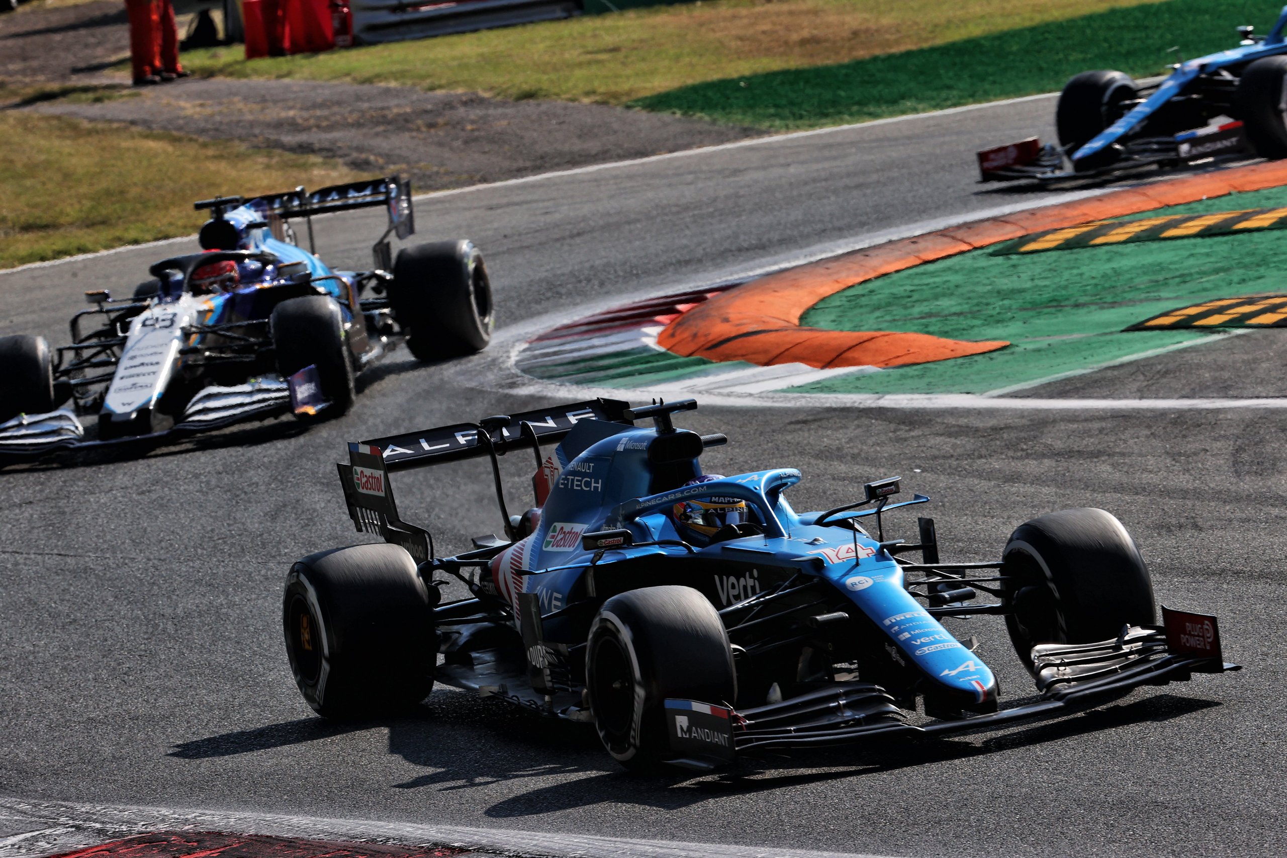 Alpine F1 Team : Une 13Ème Course Dans Les Points À Monza 7 Alpine F1 Team Alonso Ocon Monza Gp Italie 2021 A521