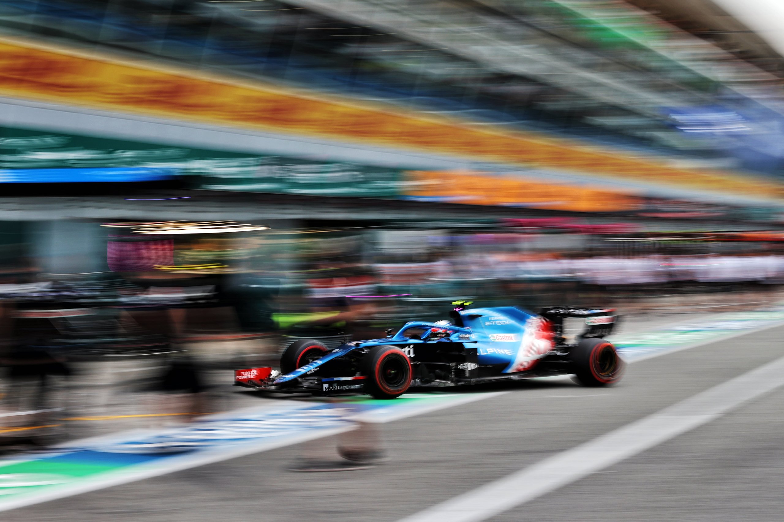 Alpine F1 Team : Une 13Ème Course Dans Les Points À Monza 3 Alpine F1 Team Alonso Ocon Monza Gp Italie 2021 A521