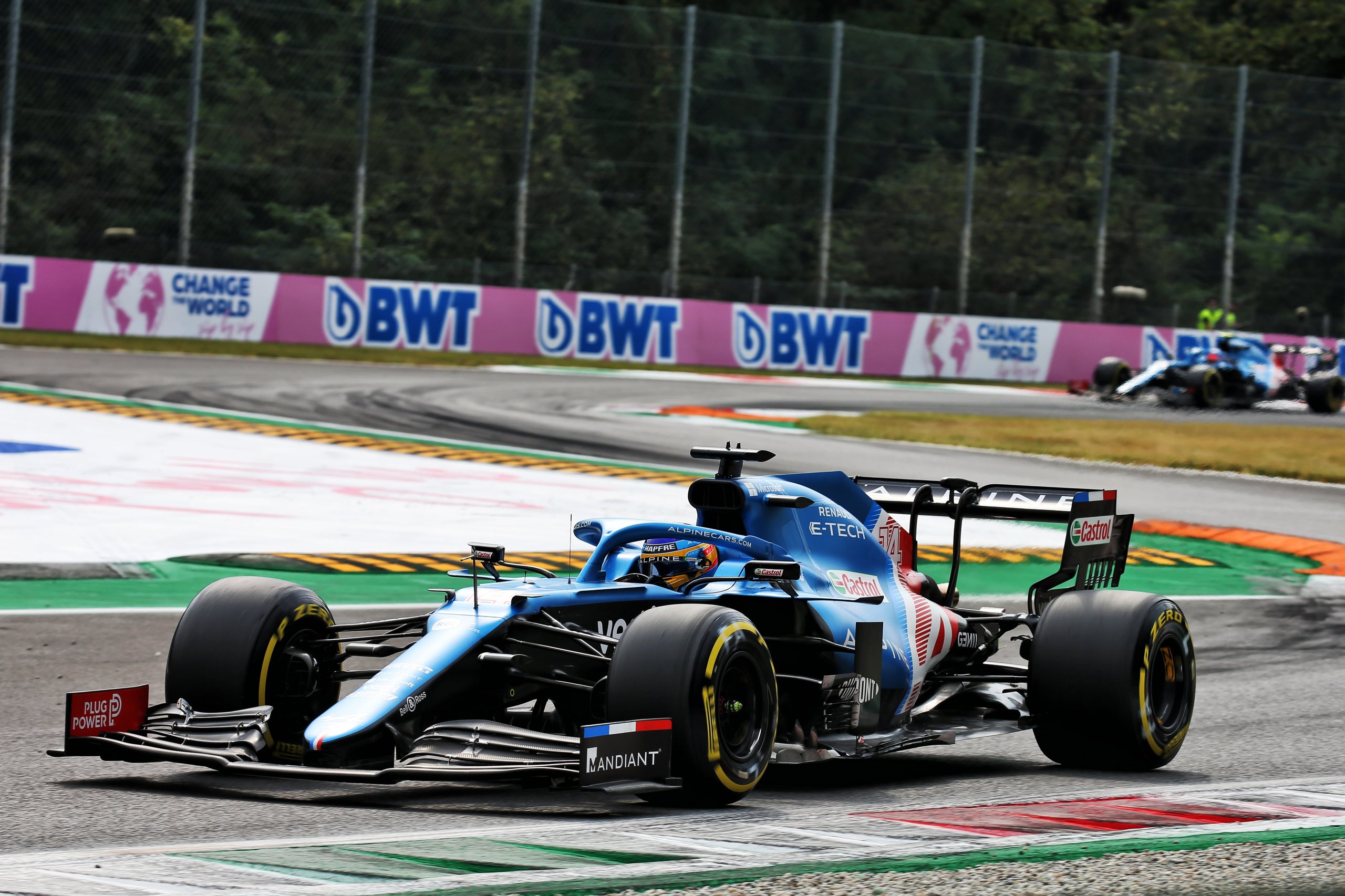 Alpine F1 Team : Une 13Ème Course Dans Les Points À Monza 5 Alpine F1 Team Alonso Ocon Monza Gp Italie 2021 A521