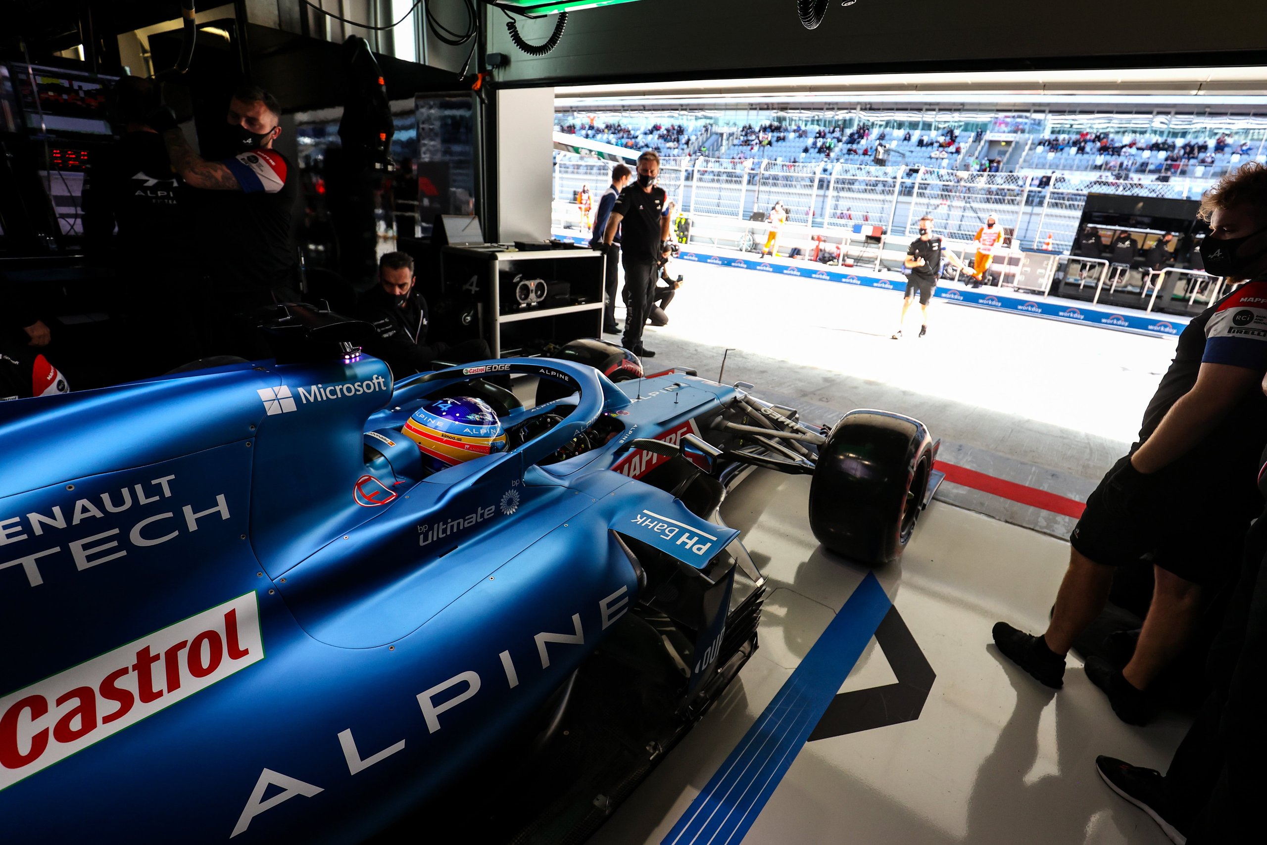 Alpine F1 Team P6 Grand Prix Russie 11 | P6 Pour Alpine F1 Team Et Alonso En Russie