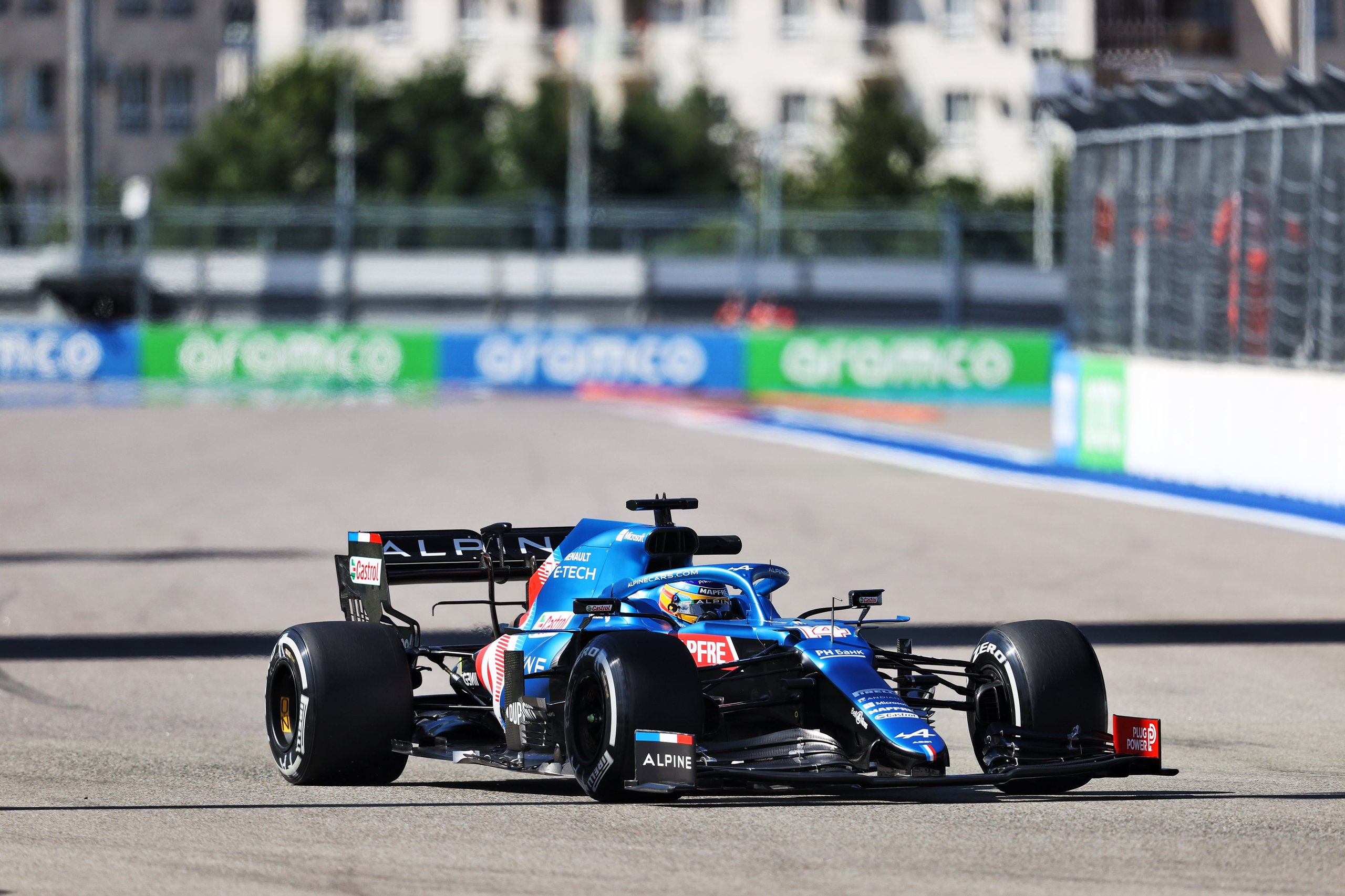 Alpine F1 Team P6 Grand Prix Russie 2 | P6 Pour Alpine F1 Team Et Alonso En Russie