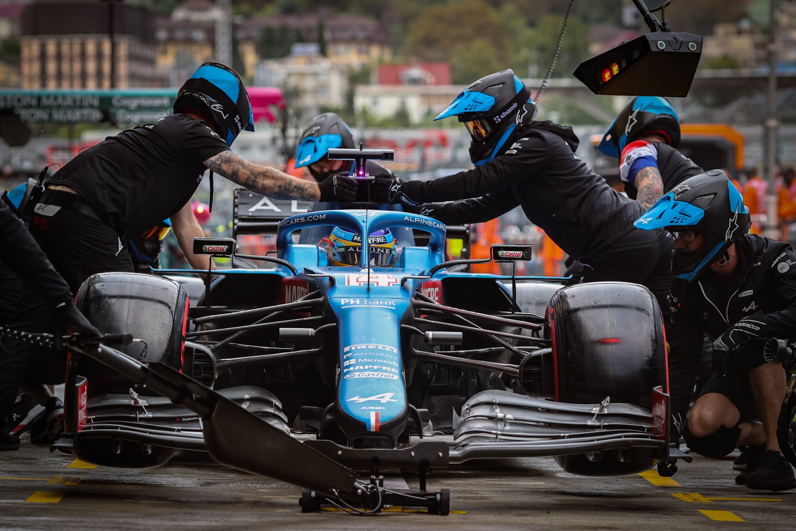 Alpine F1 Team P6 Grand Prix Russie 68 | P6 Pour Alpine F1 Team Et Alonso En Russie