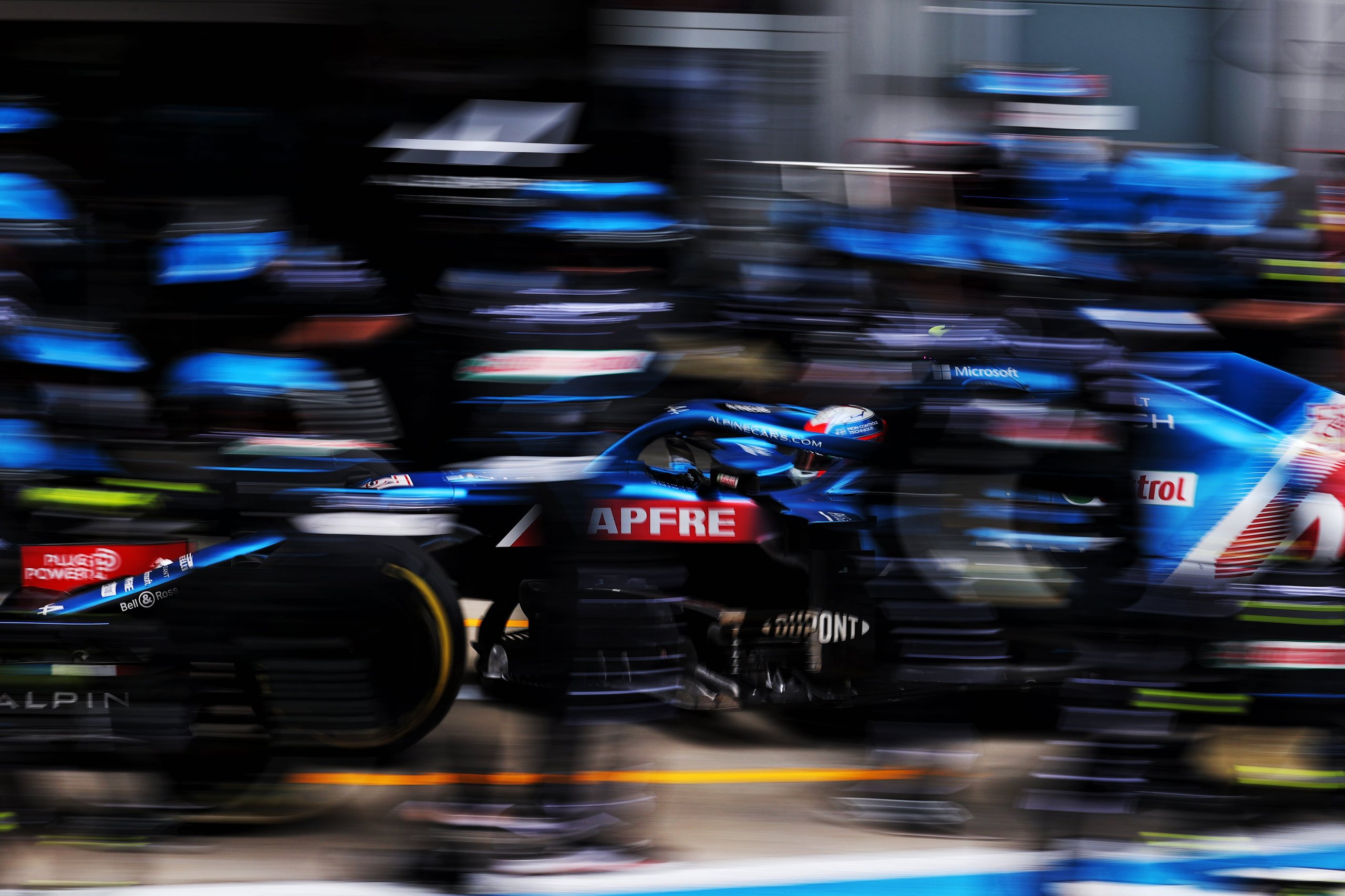Alpine F1 Team P6 Grand Prix Russie 83 | P6 Pour Alpine F1 Team Et Alonso En Russie