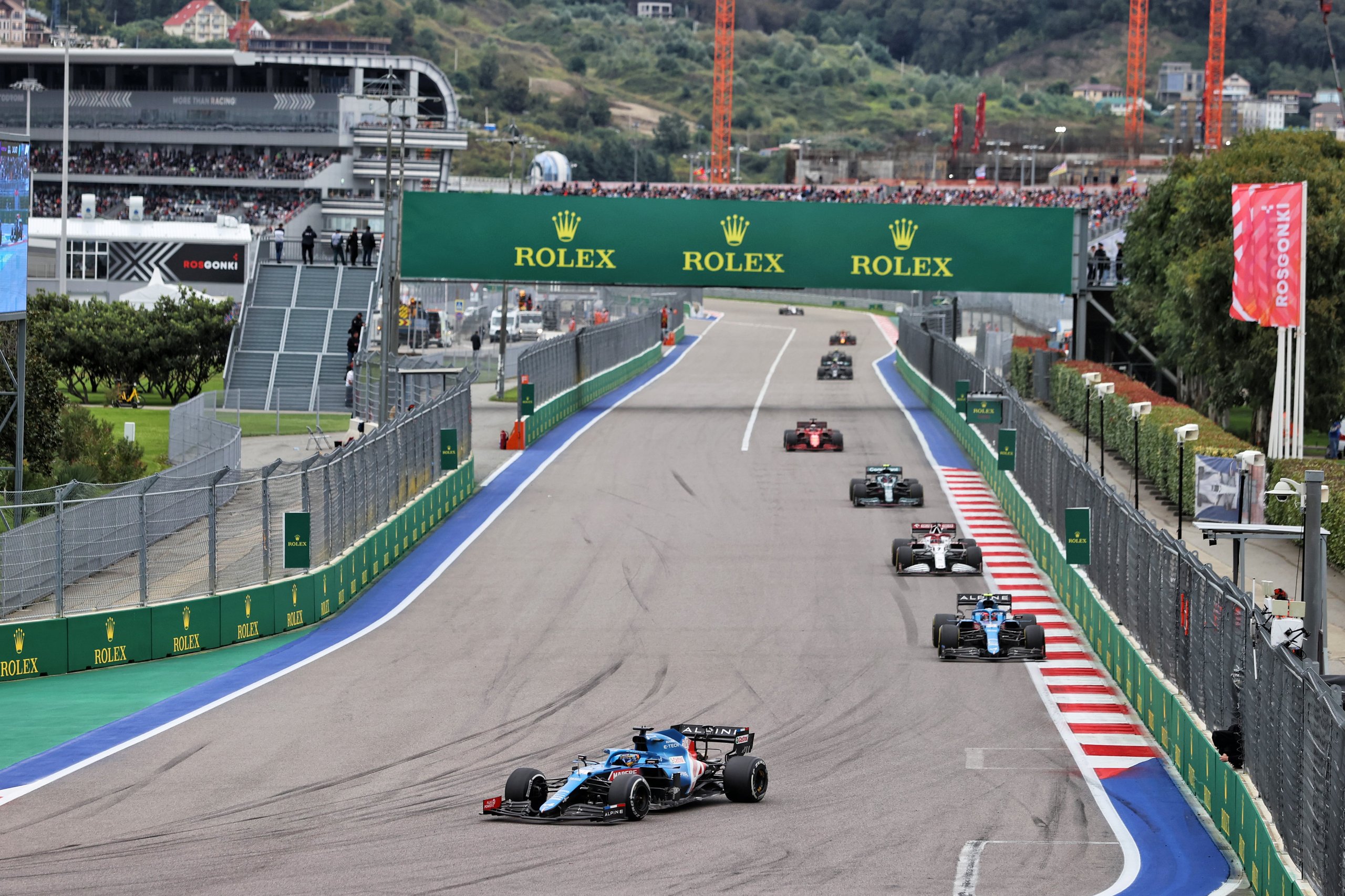 Alpine F1 Team P6 Grand Prix Russie 87 | P6 Pour Alpine F1 Team Et Alonso En Russie