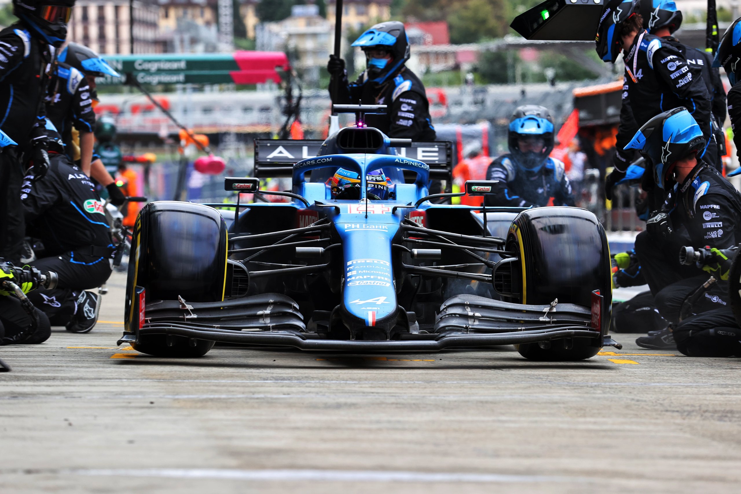 Alpine F1 Team P6 Grand Prix Russie 88 | P6 Pour Alpine F1 Team Et Alonso En Russie