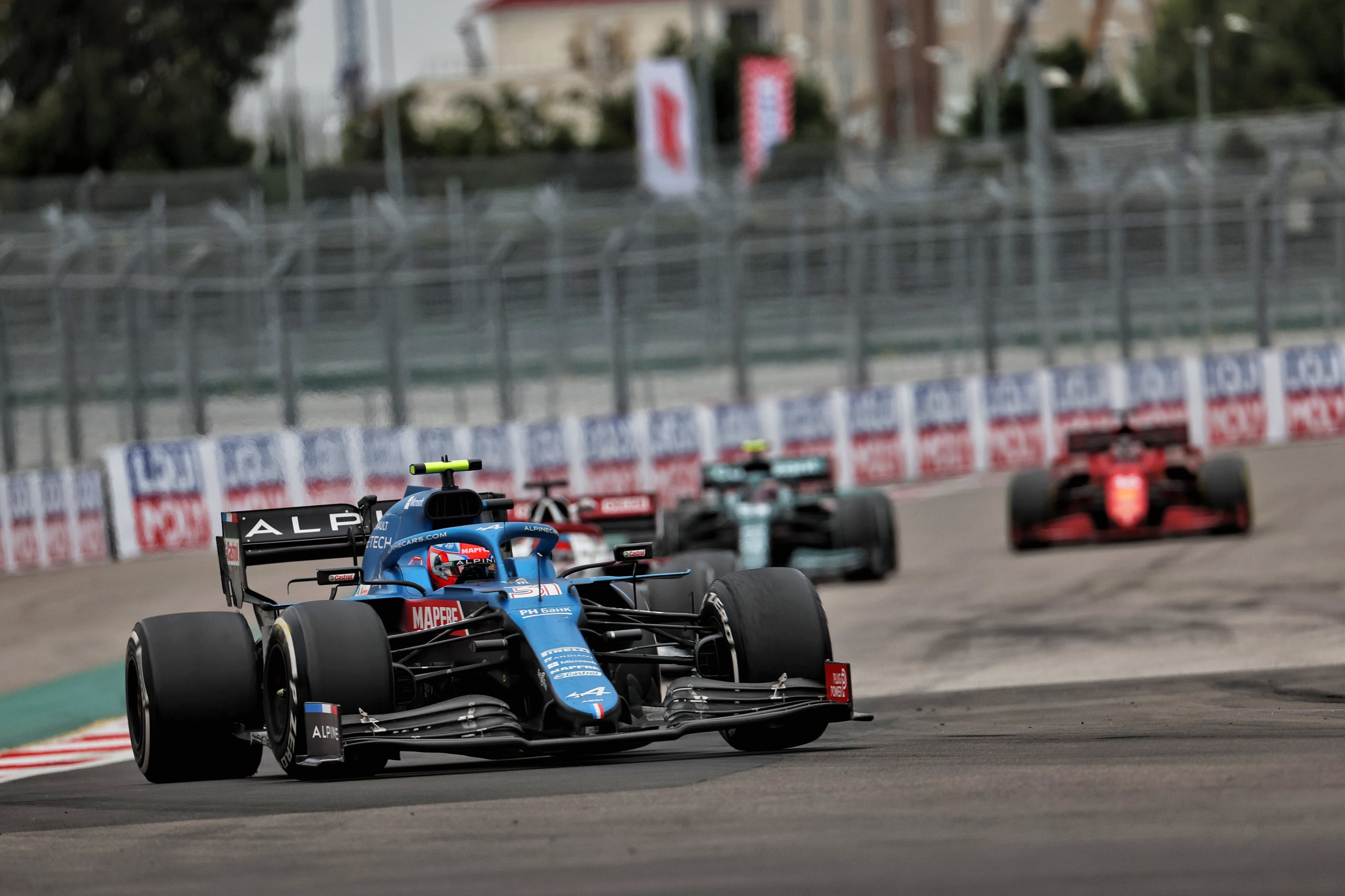 Alpine F1 Team P6 Grand Prix Russie 91 | P6 Pour Alpine F1 Team Et Alonso En Russie