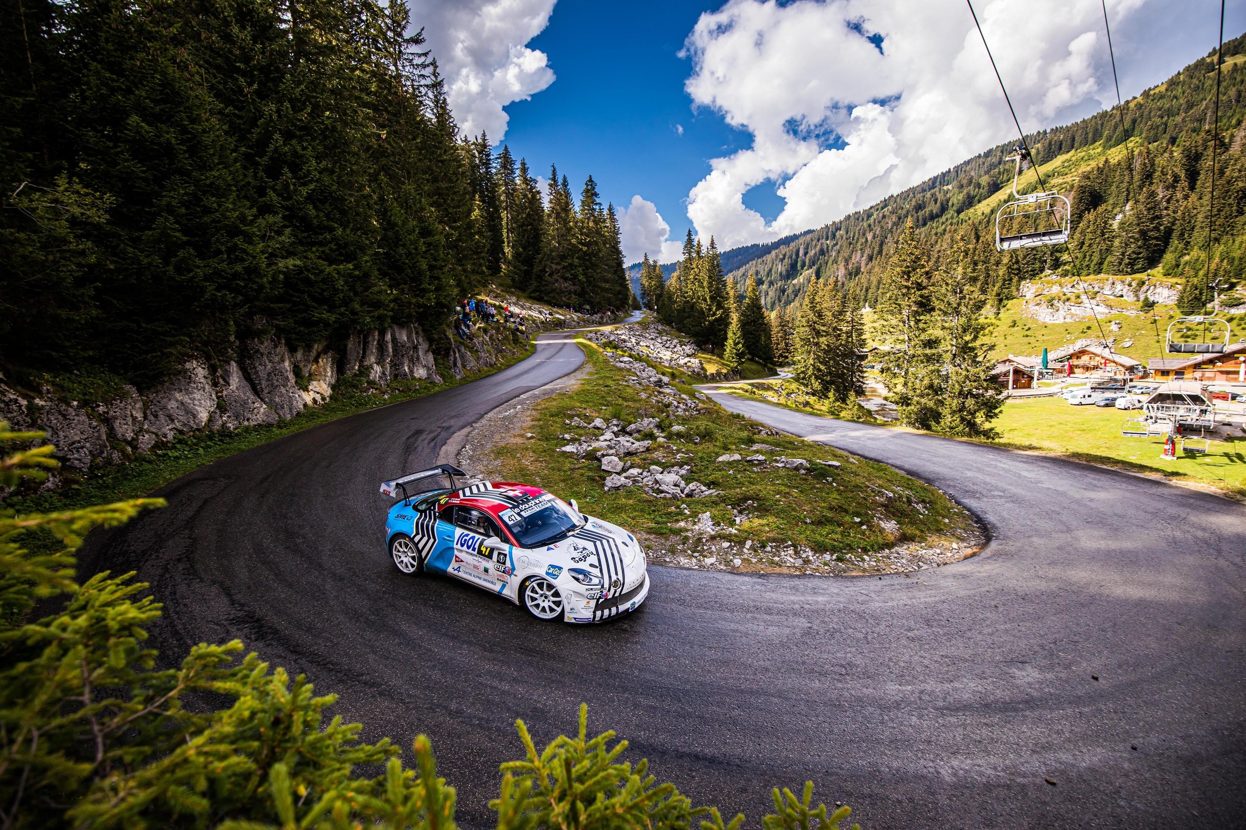 Trophée Alpine Elf Rally A110 Mont Blanc Morzine 2021
