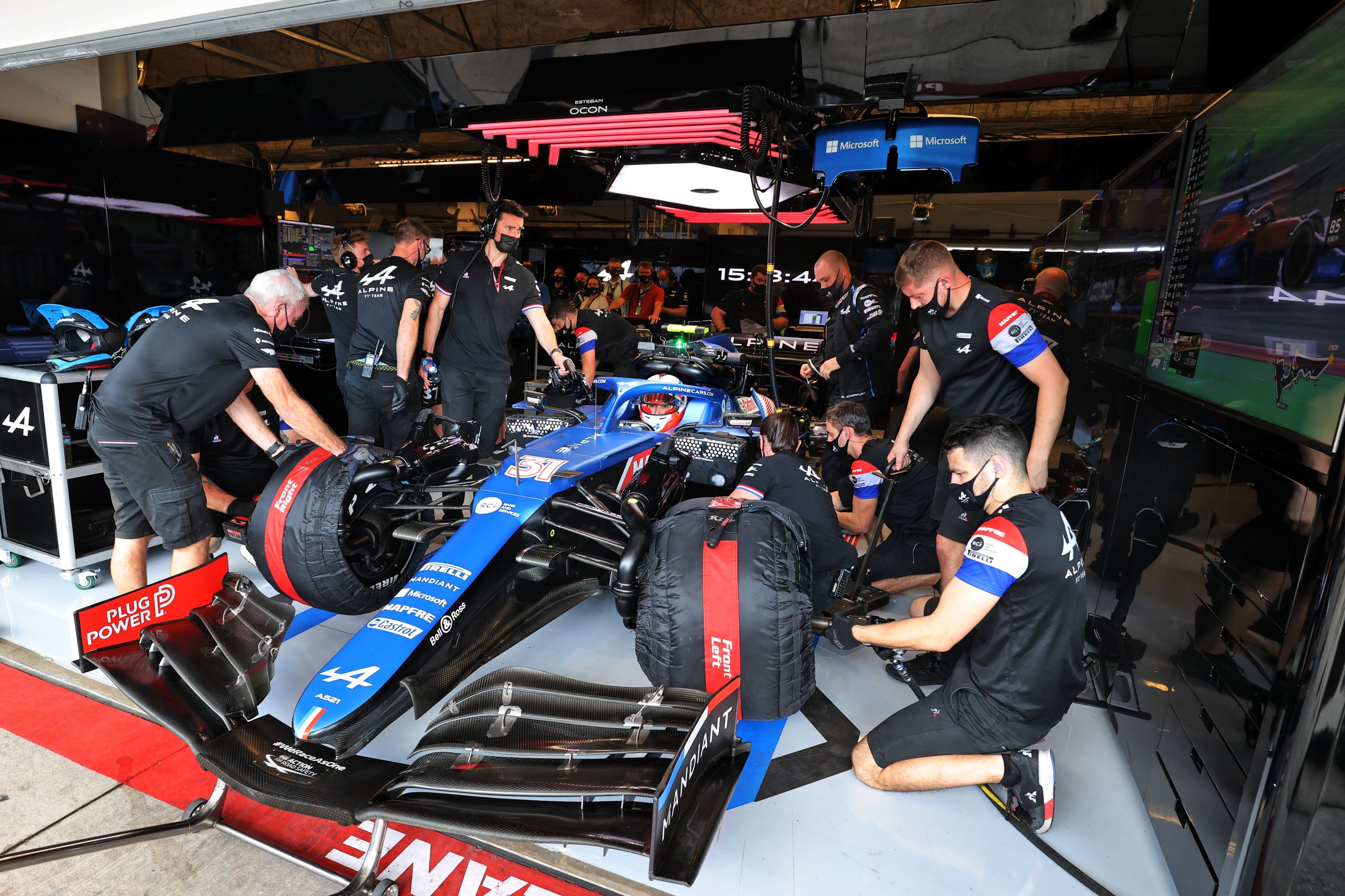 Alpine F1 Team A521 United States Texas Austin Alonso Ocon 2021 15 | Alpine F1 Team : Double Abandon À Austin Pour Alonso Et Ocon 🇺🇸