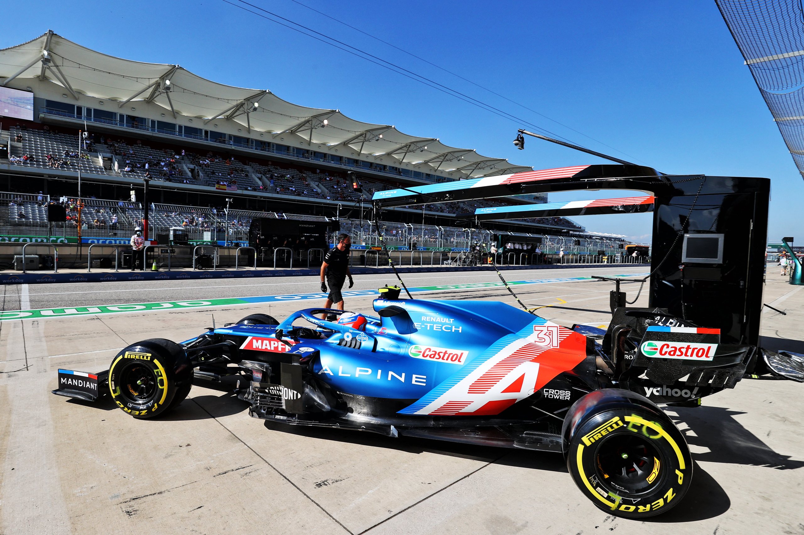 Alpine F1 Team A521 United States Texas Austin Alonso Ocon 2021 18 | Alpine F1 Team : Double Abandon À Austin Pour Alonso Et Ocon 🇺🇸