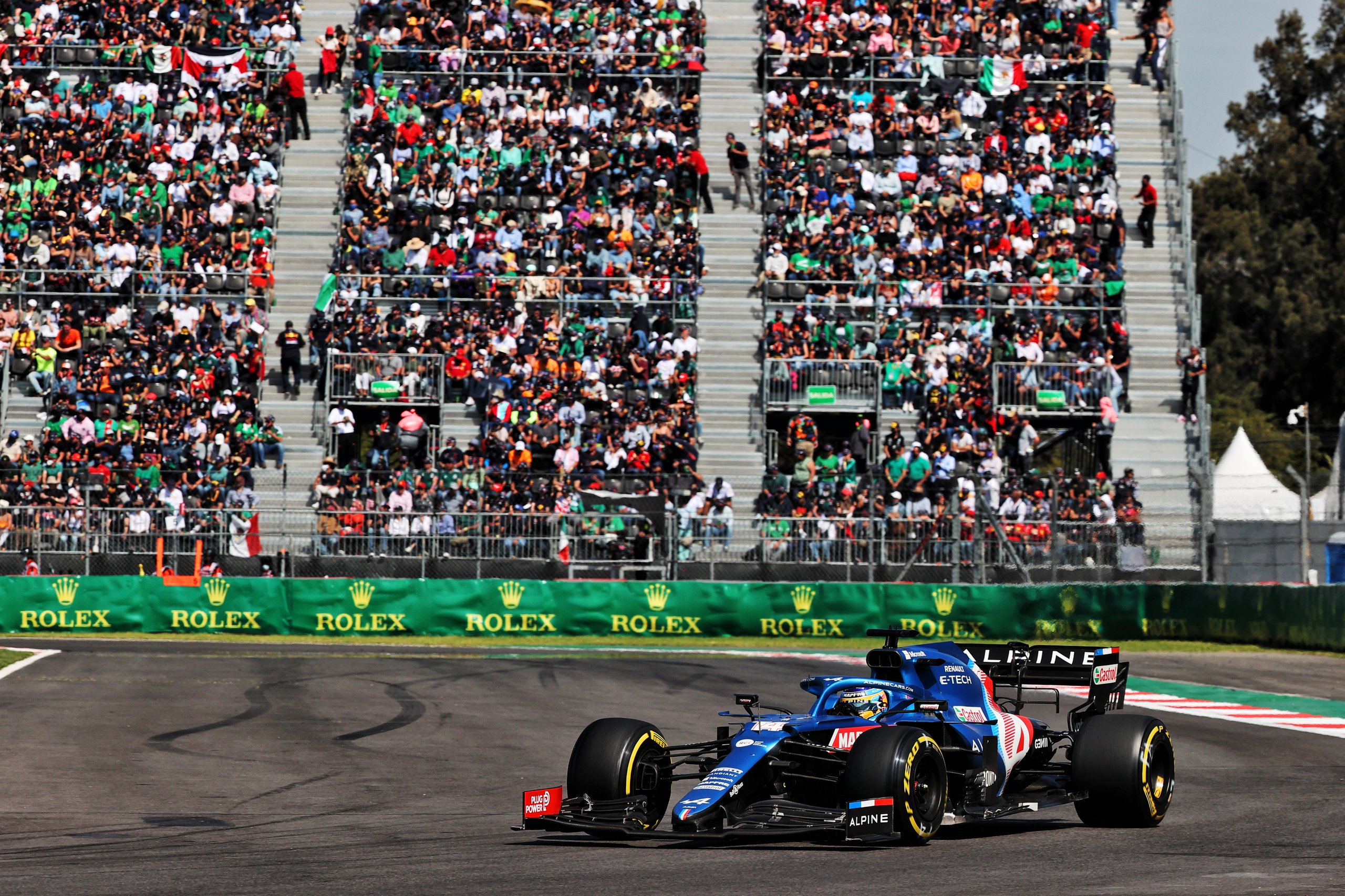 Alpine F1 Team A521 Alonso Ocon Mexico Gp 2021 12 | Alpine F1 Team Engrange Deux Points Au Grand Prix Du Mexique 2021