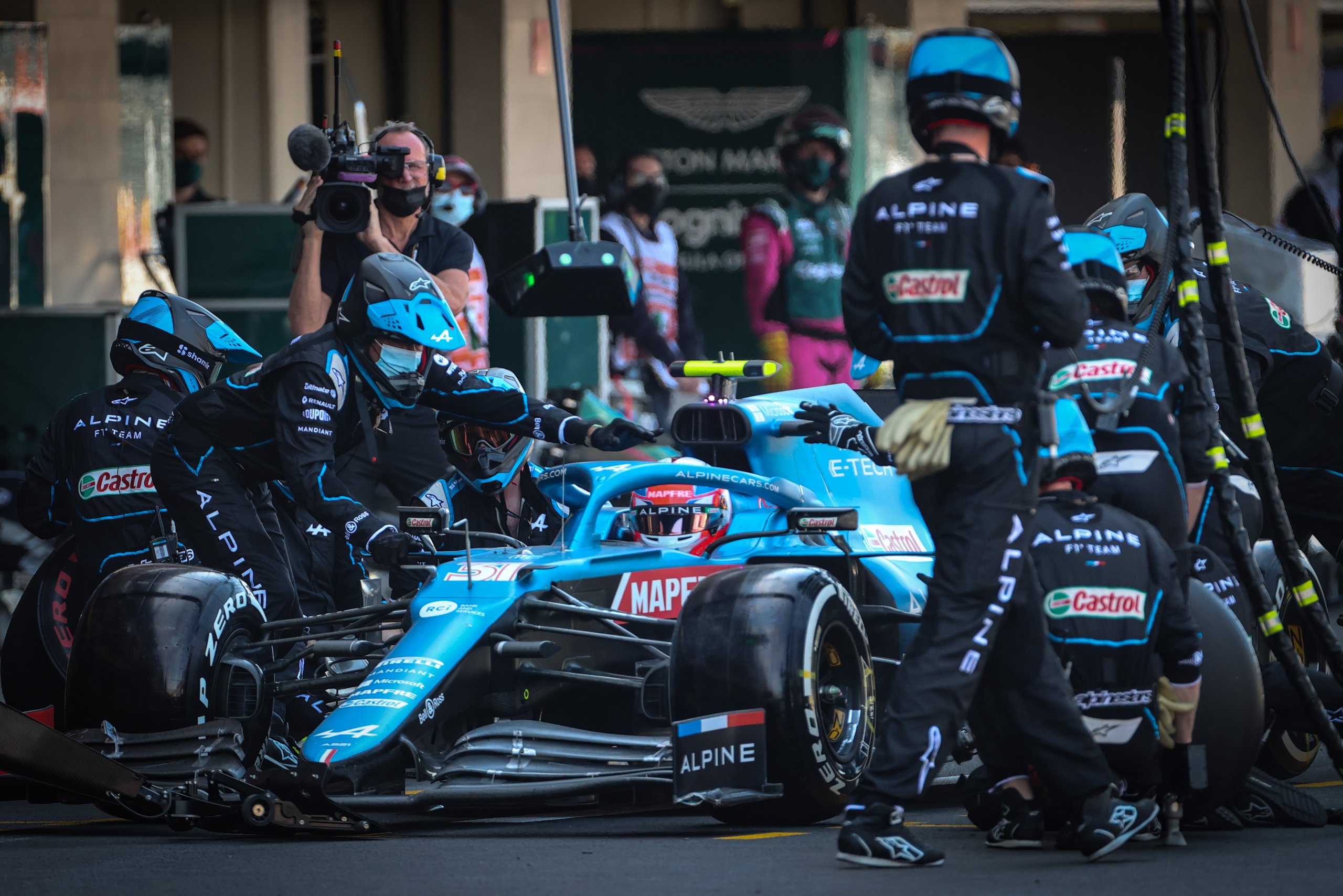 Alpine F1 Team A521 Alonso Ocon Mexico Gp 2021 15 | Alpine F1 Team Engrange Deux Points Au Grand Prix Du Mexique 2021