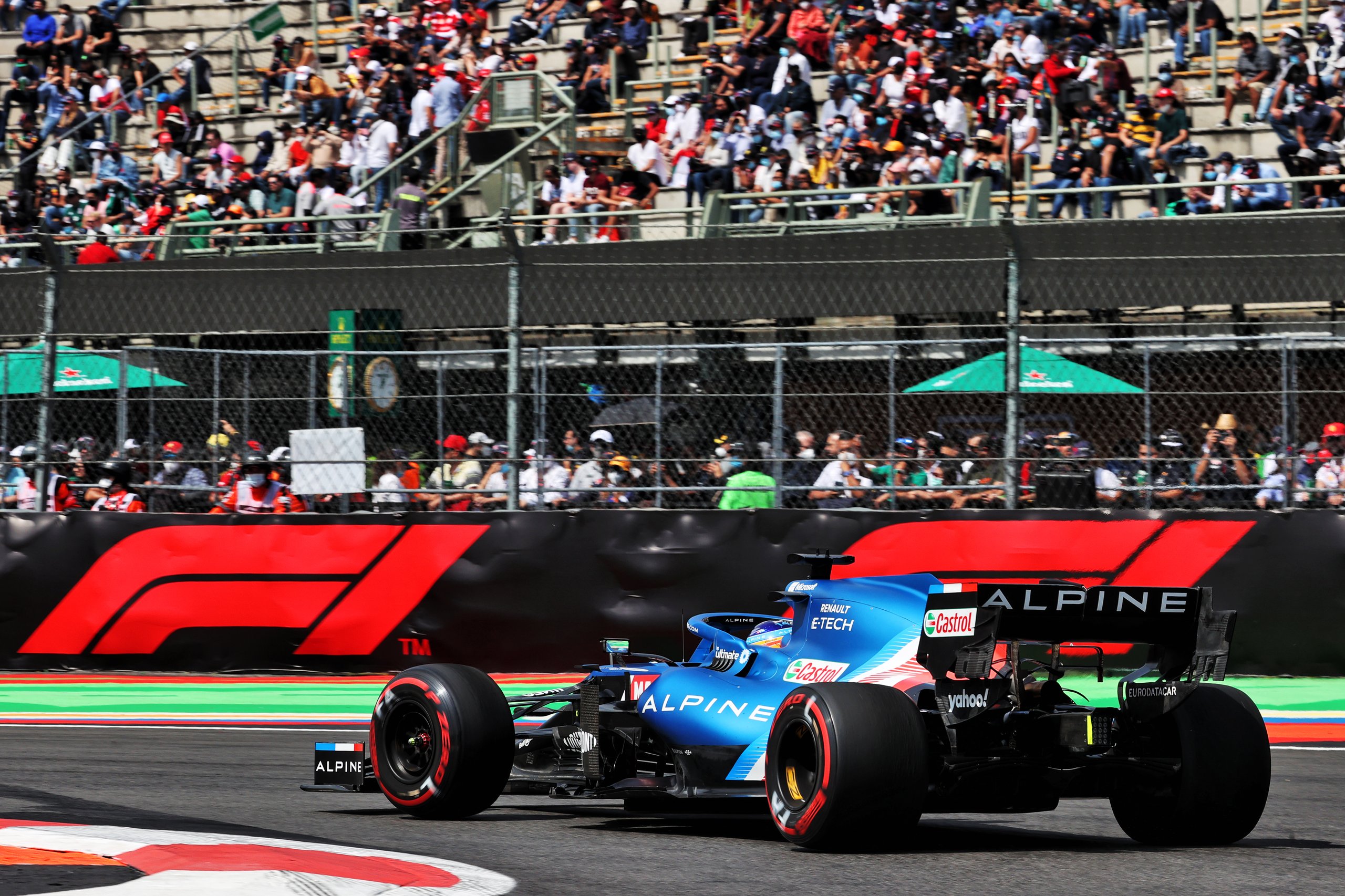 Alpine F1 Team A521 Alonso Ocon Mexico Gp 2021