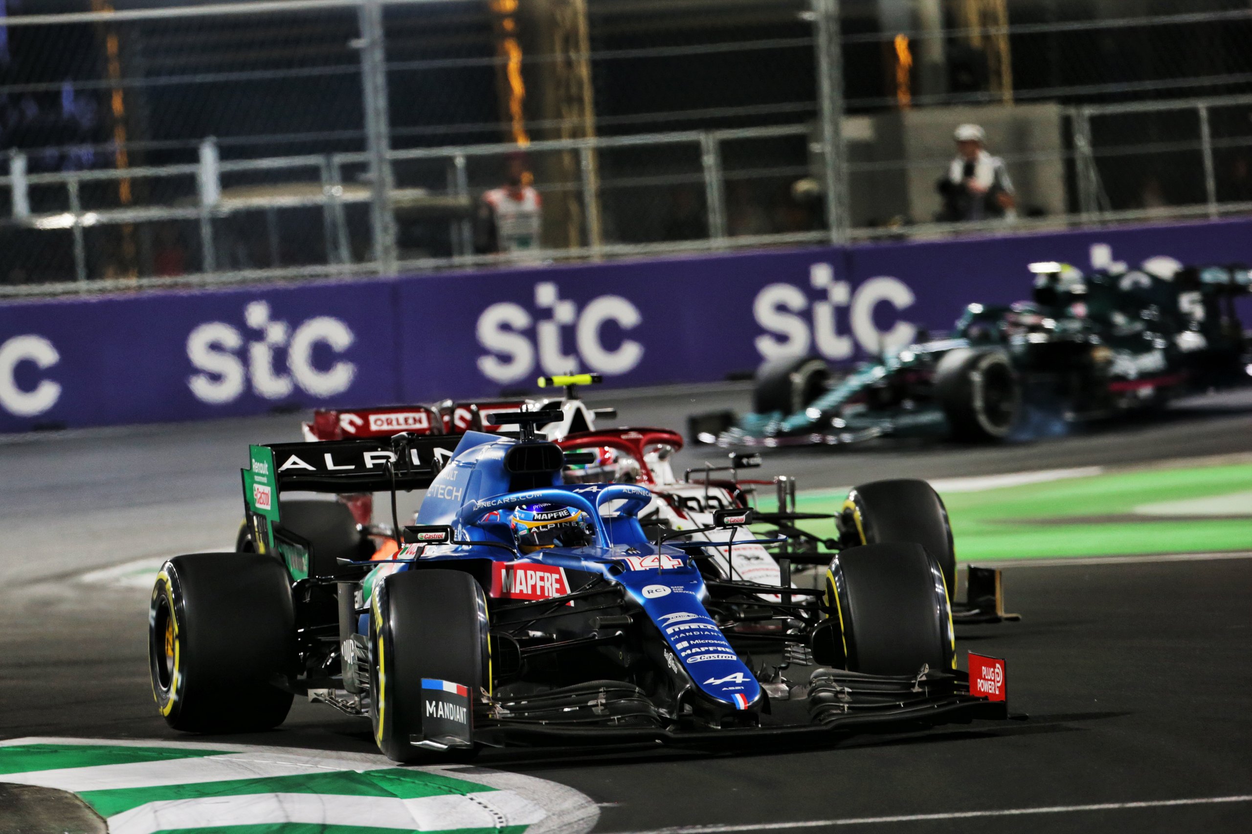 Alpine F1 Team Alonso Ocon Saudi Arabian A521 2021