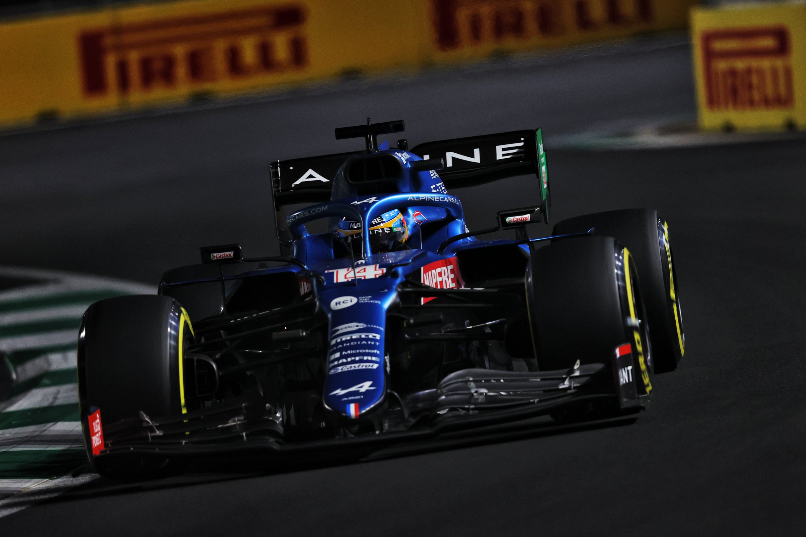 Alpine F1 Team Alonso Ocon Saudi Arabian A521 2021