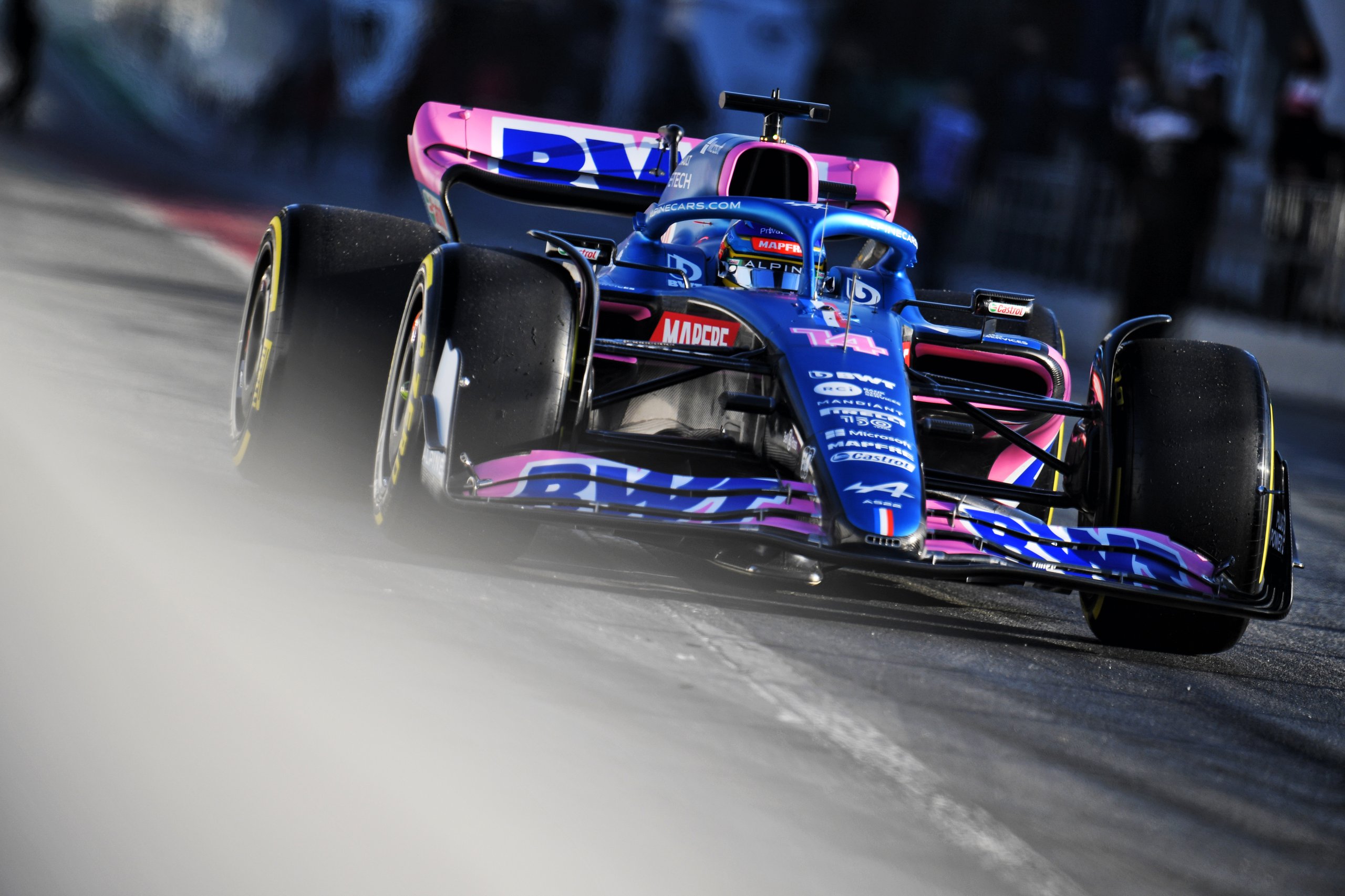 Bwt Alpine F1 Team : Fernando Alonso Effectue 129 Tours Au Shakedown Avec L'Alpine A522 À Barcelone 7 Bwt Alpine F1 Team Shakedown Barcelona A522 Fernando Alonso 2022 5 | Bwt Alpine F1 Team : Fernando Alonso Effectue 129 Tours Au Shakedown Avec L'Alpine A522 À Barcelone