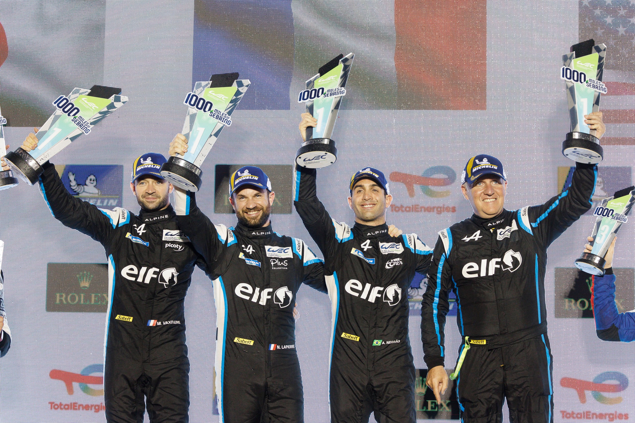 Alpine Endurance Team A480 Hypercar Sebring Wec Victoire Lapierre Negrao Vaxiviere 2022 4 | Nicolas Lapierre Annonce Sa Retraite Sportive Après 25 Ans De Carrière Et Devient Directeur Sportif Chez Alpine Endurance Team