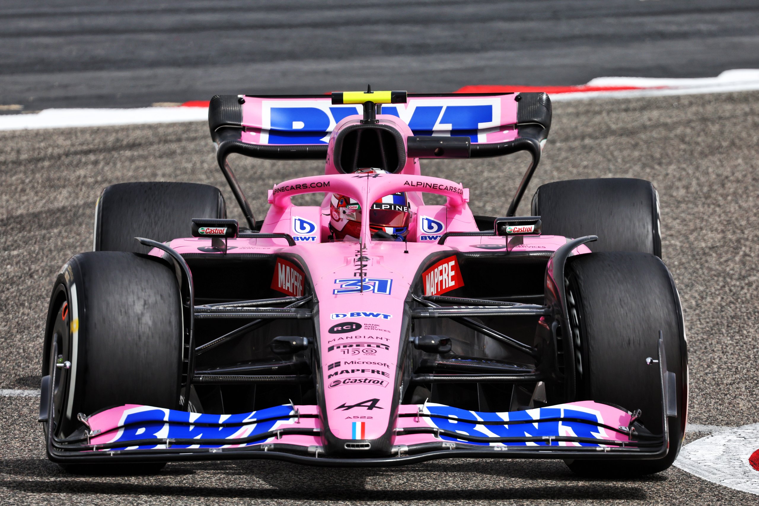 Bwt Alpine F1 Team A522 Alonso Ocon Bahreïn Rose