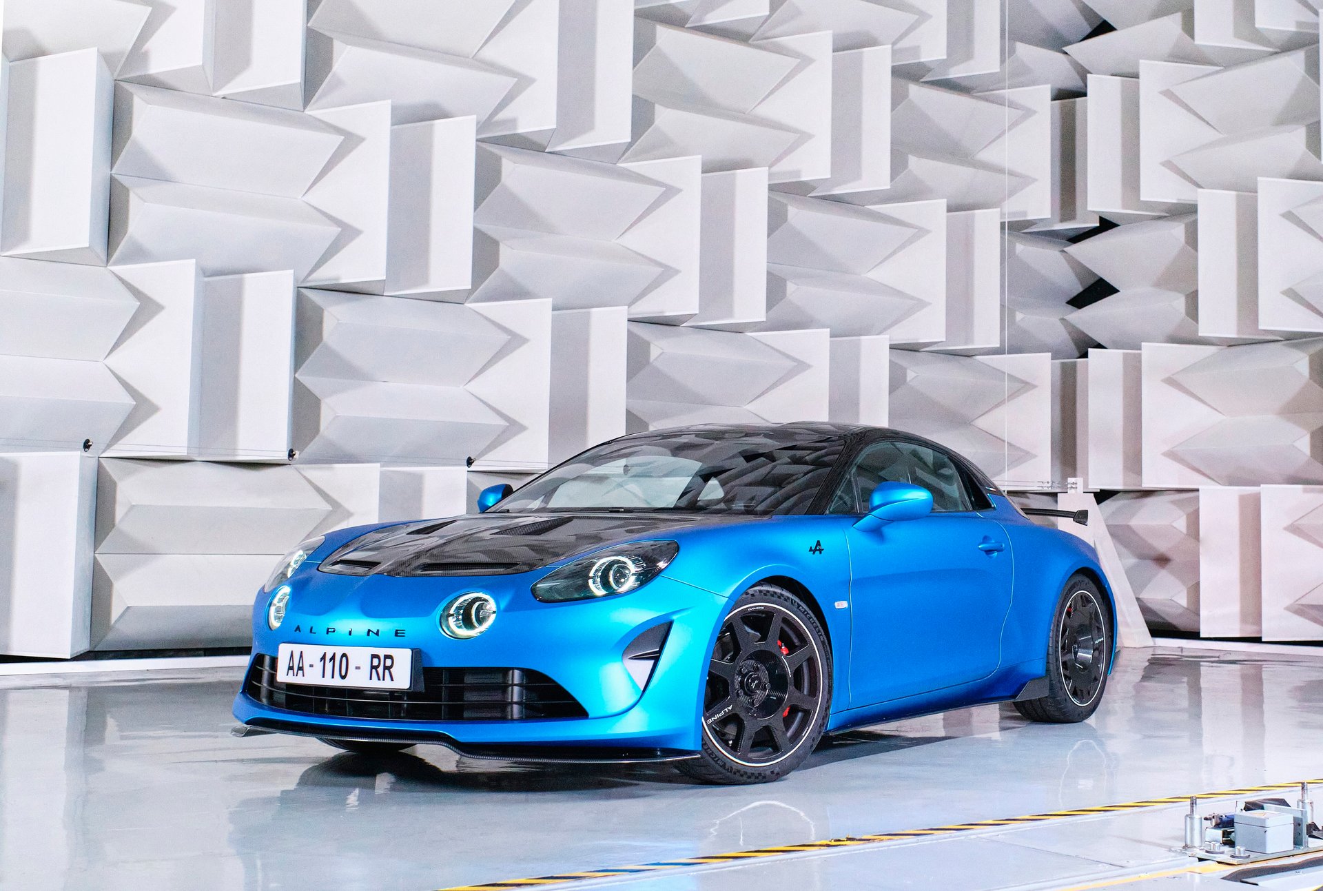 Alpine A110R 2022 Bleu Racing Mat