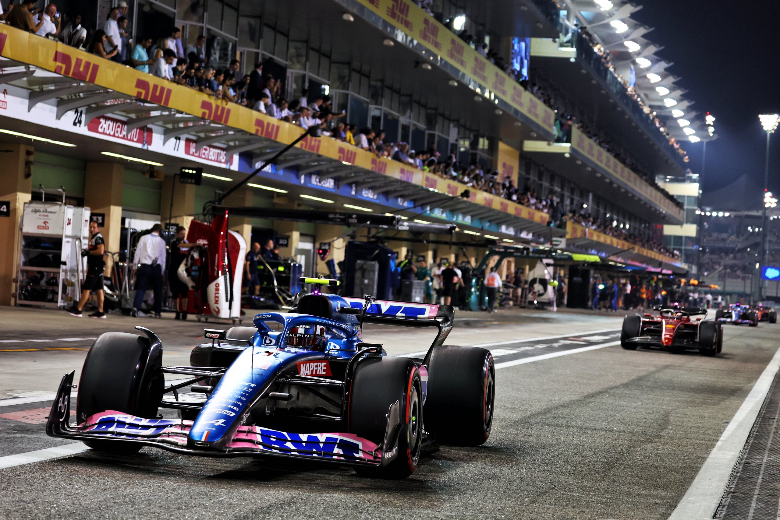 Alpine F1 Team : 4Ème Puissance Du Championnat À Abu Dhabi 8 Alpine F1 Team A522 Abu Dhabi Fernando Alonso Esteban Ocon 2022