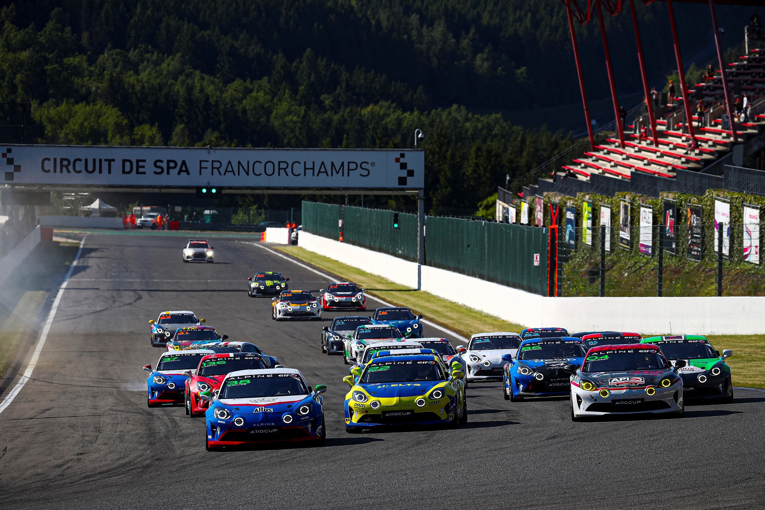 Alpine Elf Europa Cup Geraci Favre Spa-Francorchamps