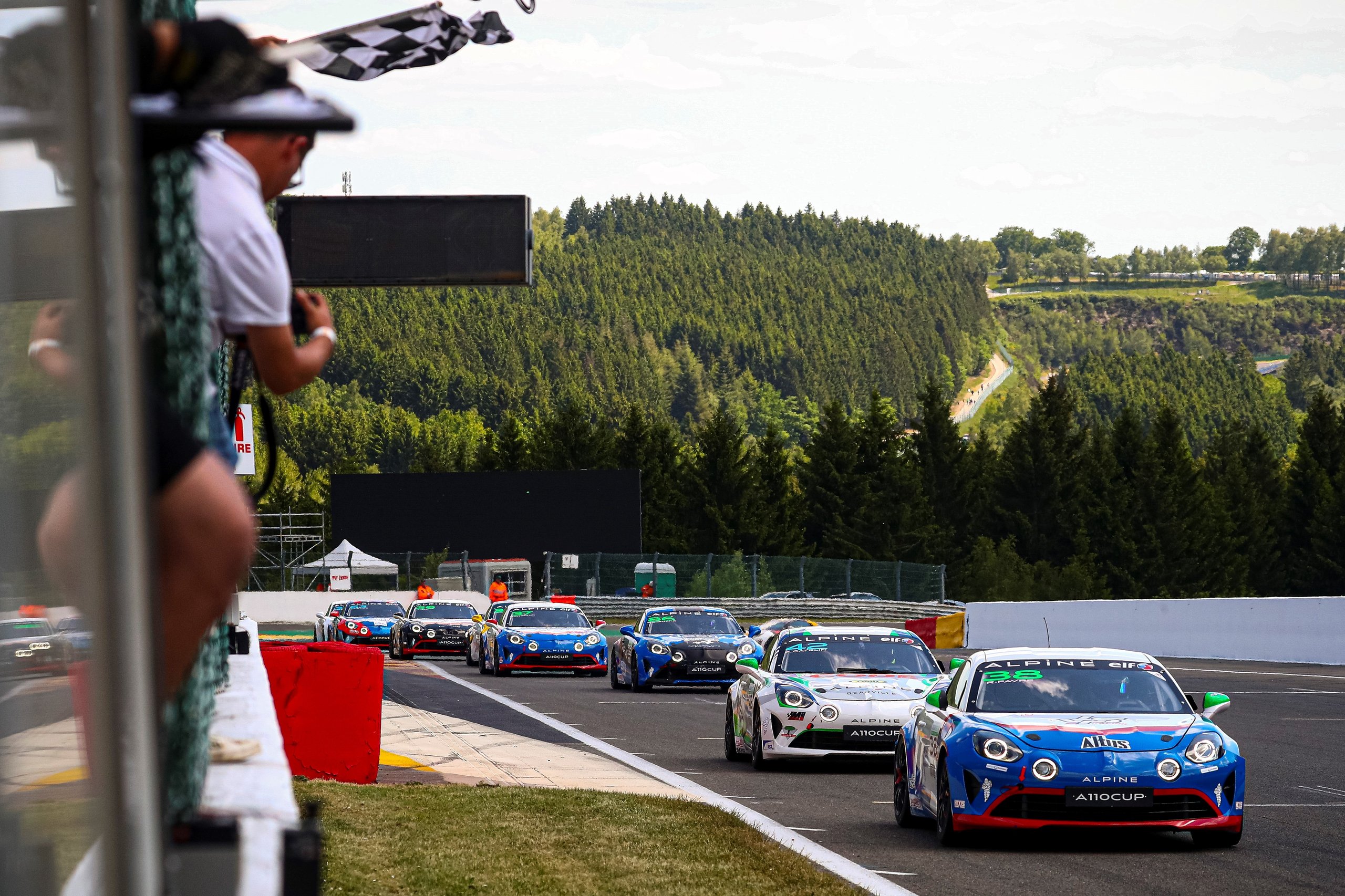 Alpine Elf Cup Series 2024 : Zoom Sur La Nouvelle Saison Pleine De Promesses 7 Alpine Elf Europa Cup Geraci Favre Spa-Francorchamps
