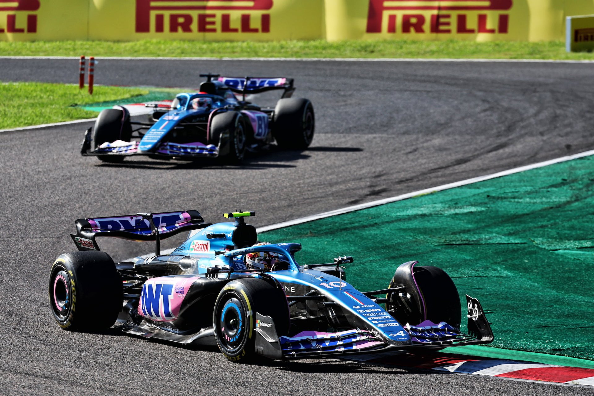 Alpine F1 Team A523 Suzuka Esteban Ocon Pierre Gasly 2023 Course 