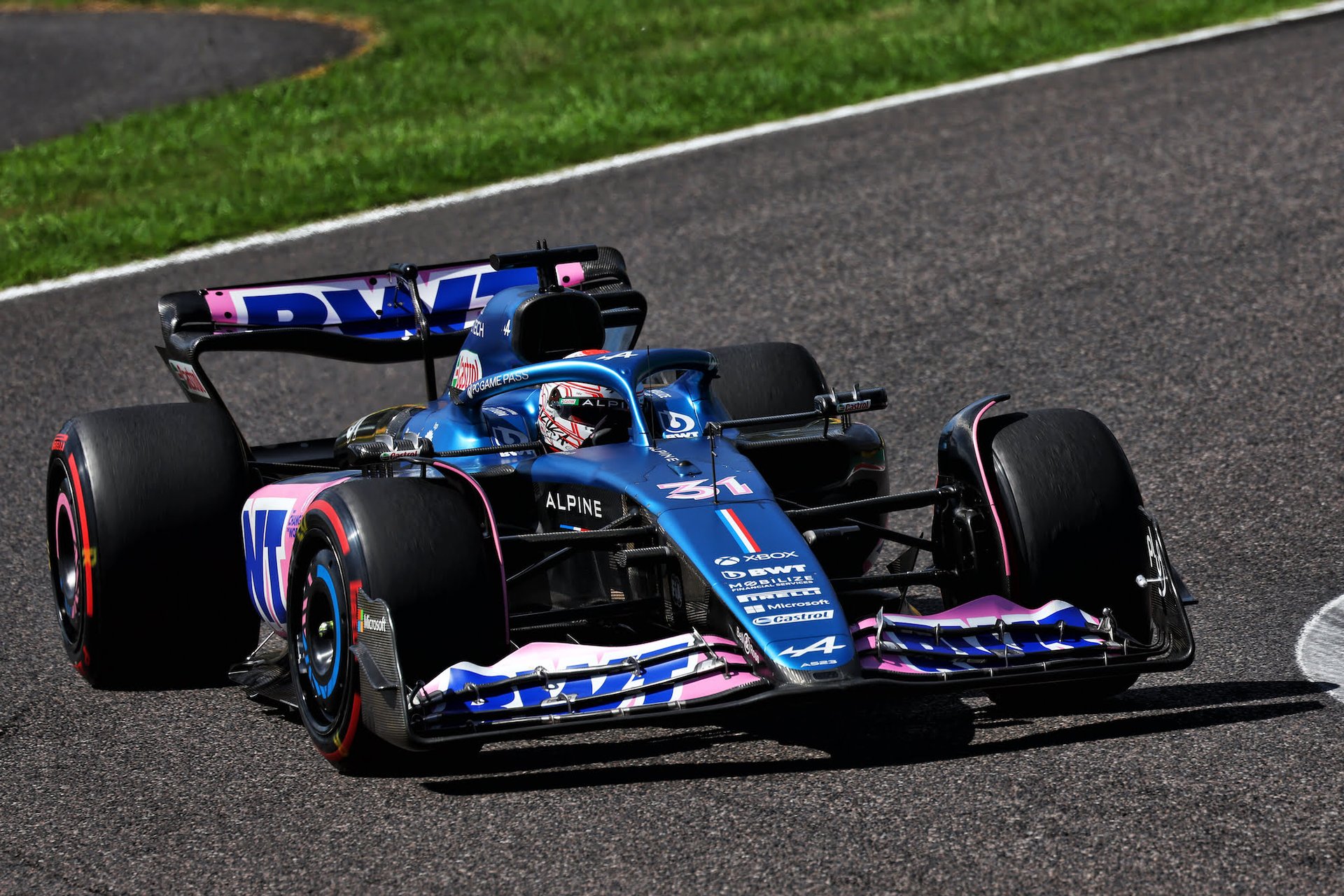Alpine F1 Team A523 Suzuka Esteban Ocon Pierre Gasly 2023 Qualifications
