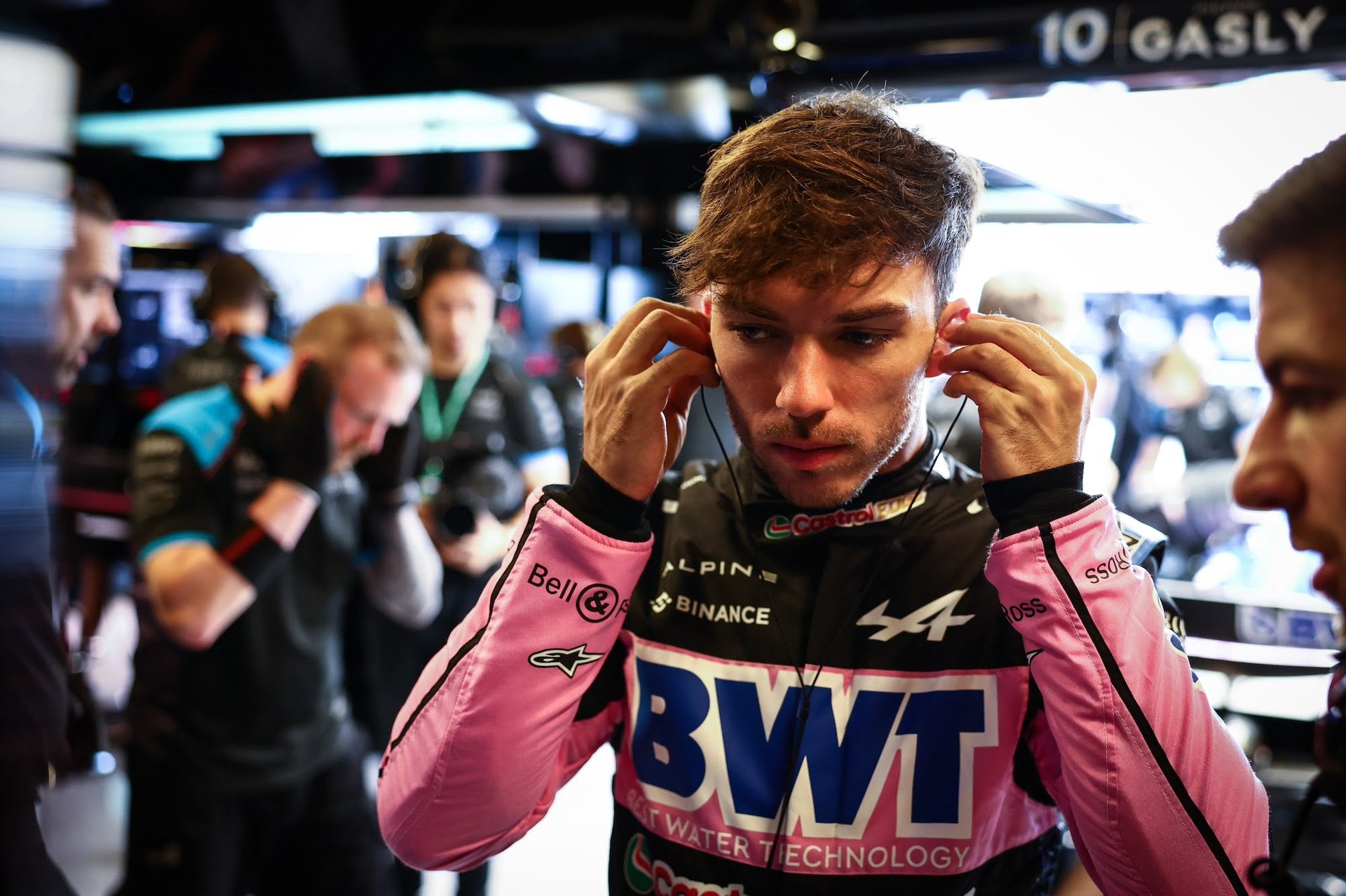 Alpine F1 Team 523 Esteban Ocon Jack Doohan Pierre Gasly Abu Dhabi Grand Prix Yas Marina Circuit Essais Libres 2023