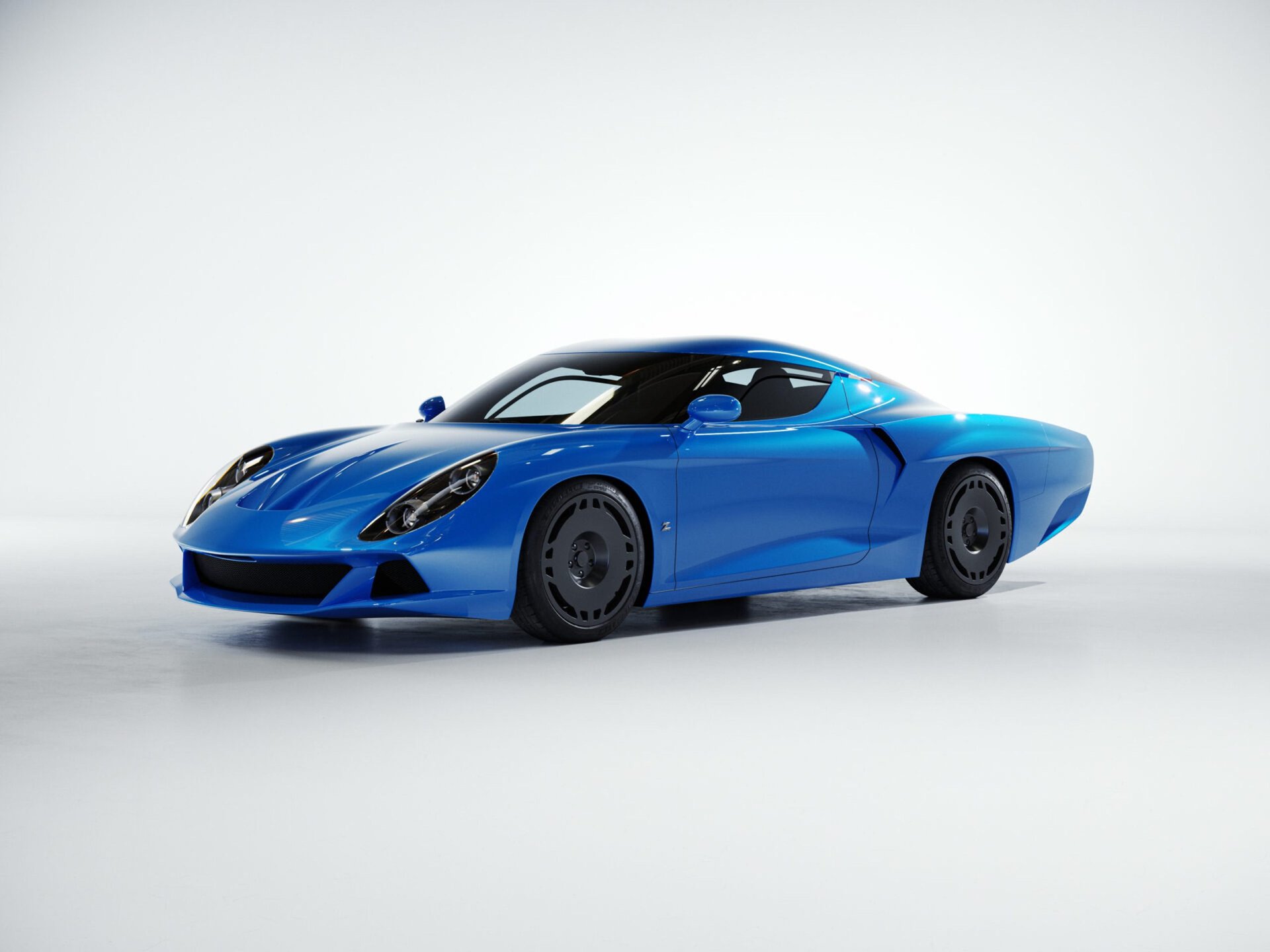 L'Alpine A110 Version Agtz Twin Tail Par Zagato, Inspiration A220 35 Agtz Twin Tail