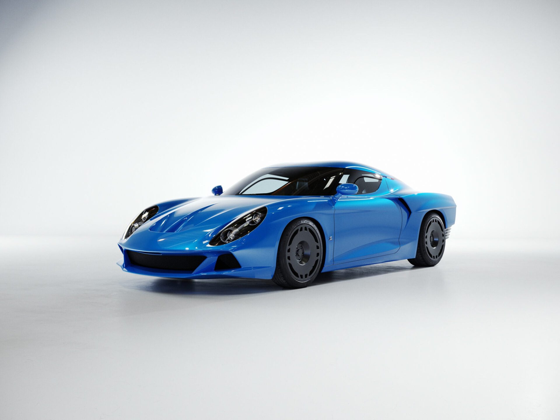 L'Alpine A110 Version Agtz Twin Tail Par Zagato, Inspiration A220 30 Agtz Twin Tail
