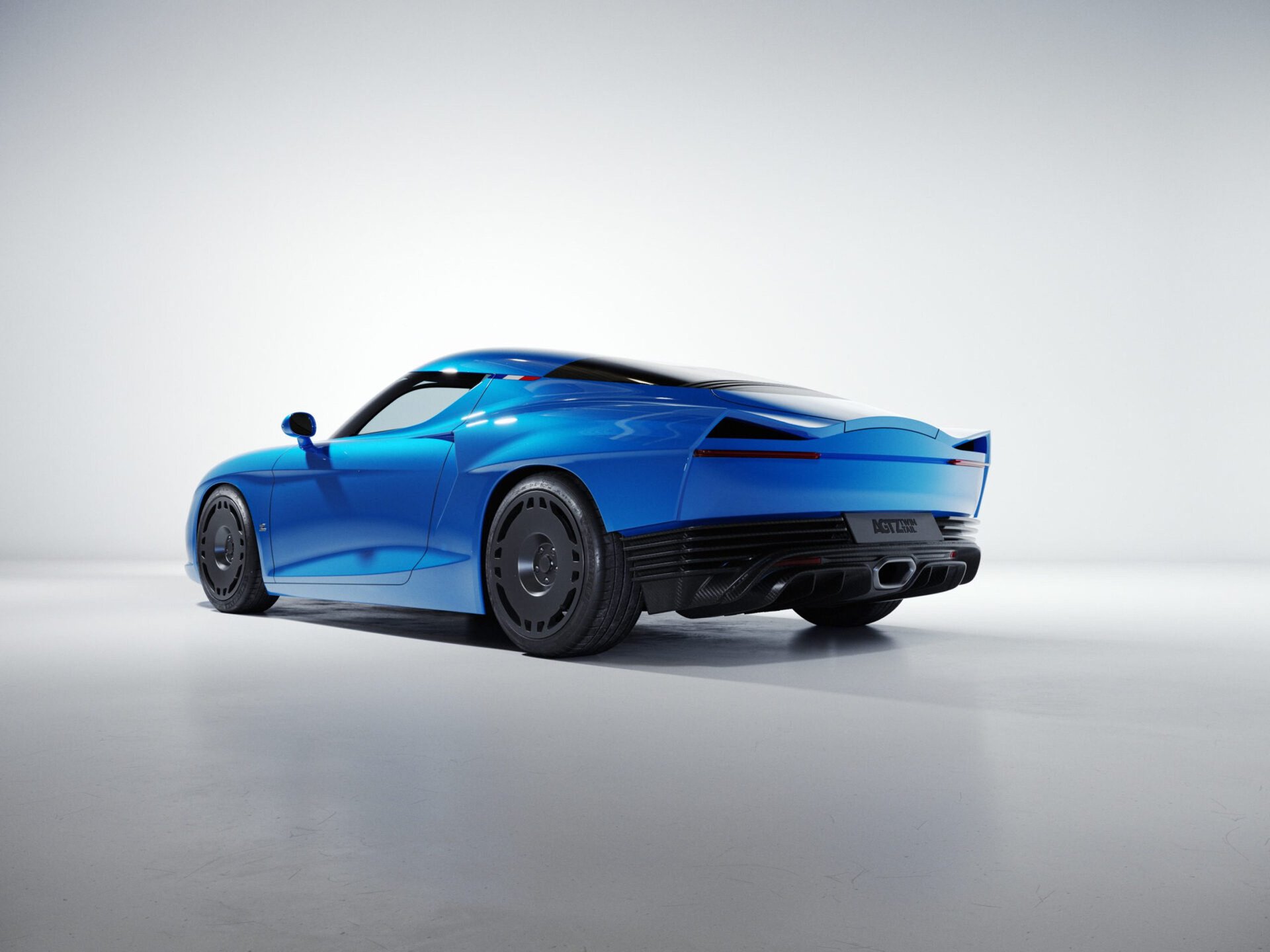 L'Alpine A110 Version Agtz Twin Tail Par Zagato, Inspiration A220 28 Agtz Twin Tail