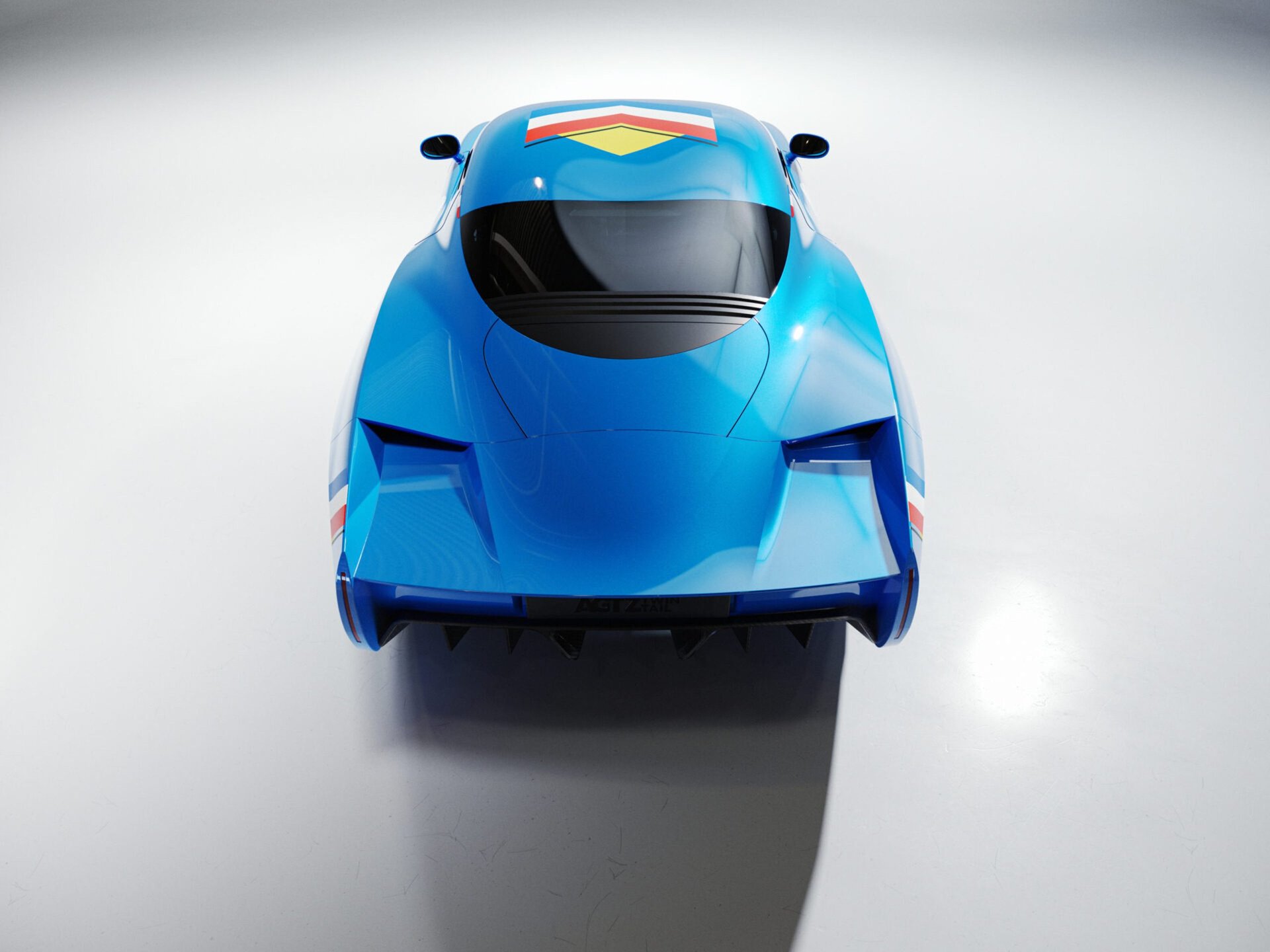 L'Alpine A110 Version Agtz Twin Tail Par Zagato, Inspiration A220 8 Agtz Twin Tail: Hommage Livery Alpine A220