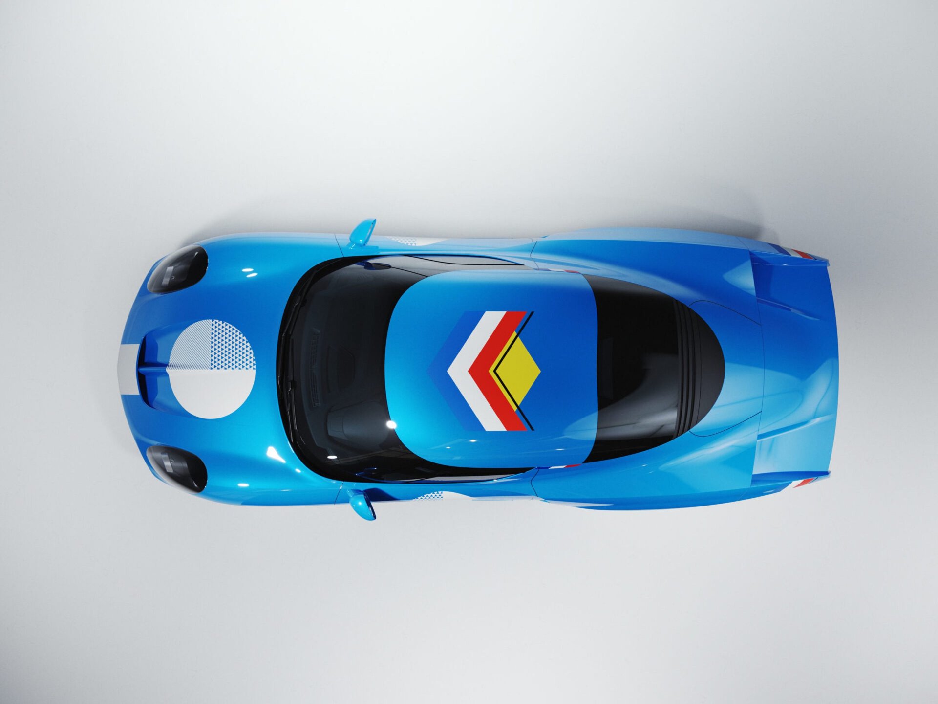 L'Alpine A110 Version Agtz Twin Tail Par Zagato, Inspiration A220 7 Agtz Twin Tail: Hommage Livery Alpine A220
